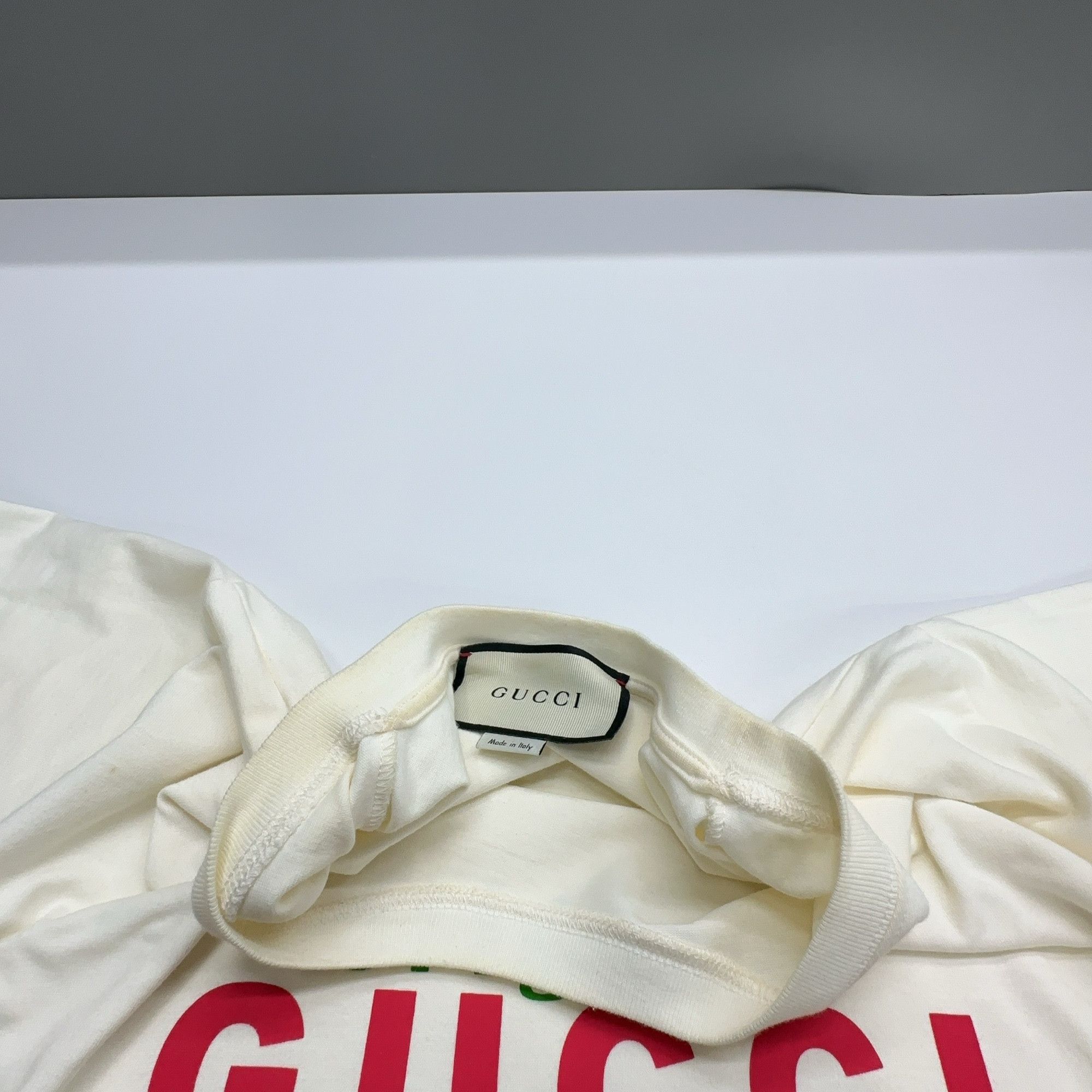 Gucci Gucci Original Logo Print T-Shirt M Size US M / EU 48-50 / 2 - 6 Thumbnail