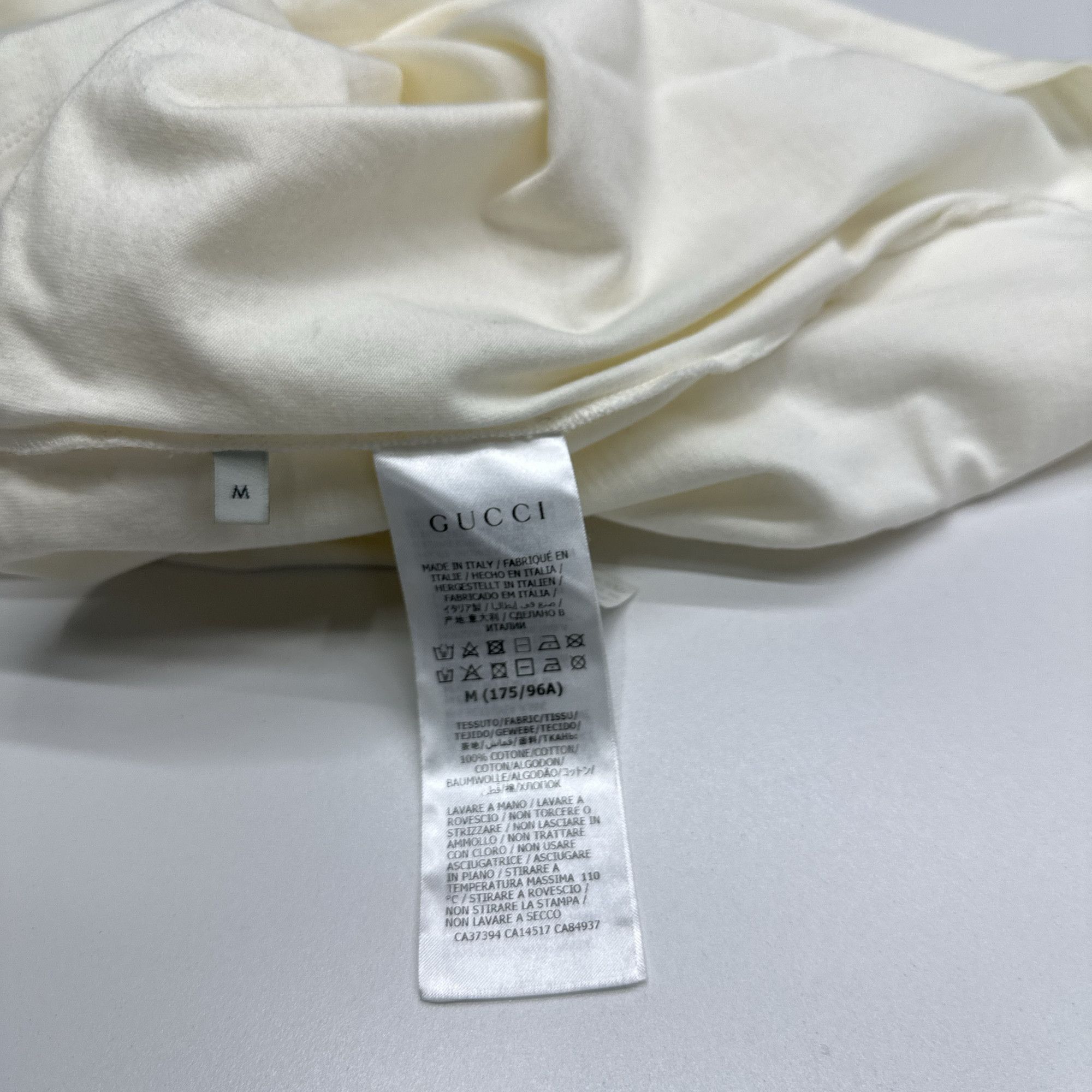 Gucci Gucci Original Logo Print T-Shirt M Size US M / EU 48-50 / 2 - 4 Thumbnail
