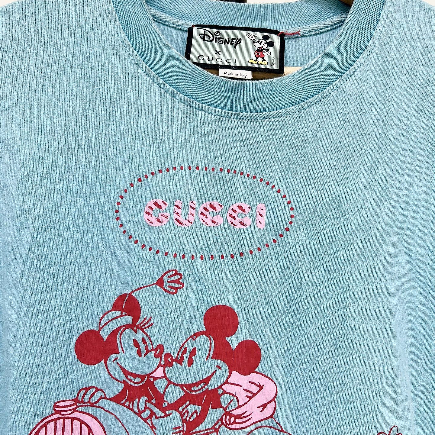 Gucci Gucci x Disney Mickey Graphic T-Shirt Size S Size S / US 4 / IT 40 - 6 Thumbnail