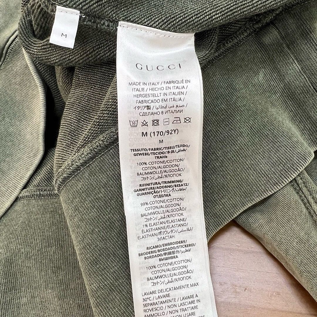 Gucci Gucci Embroidered Cotton Hoodie Size M Size M / US 6-8 / IT 42-44 - 4 Thumbnail