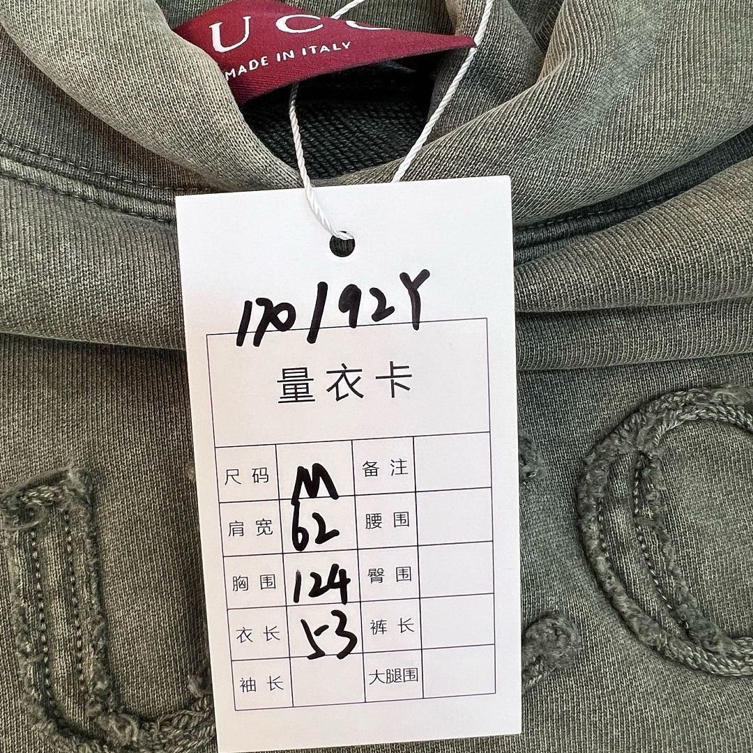 Gucci Gucci Embroidered Cotton Hoodie Size M Size M / US 6-8 / IT 42-44 - 5 Thumbnail