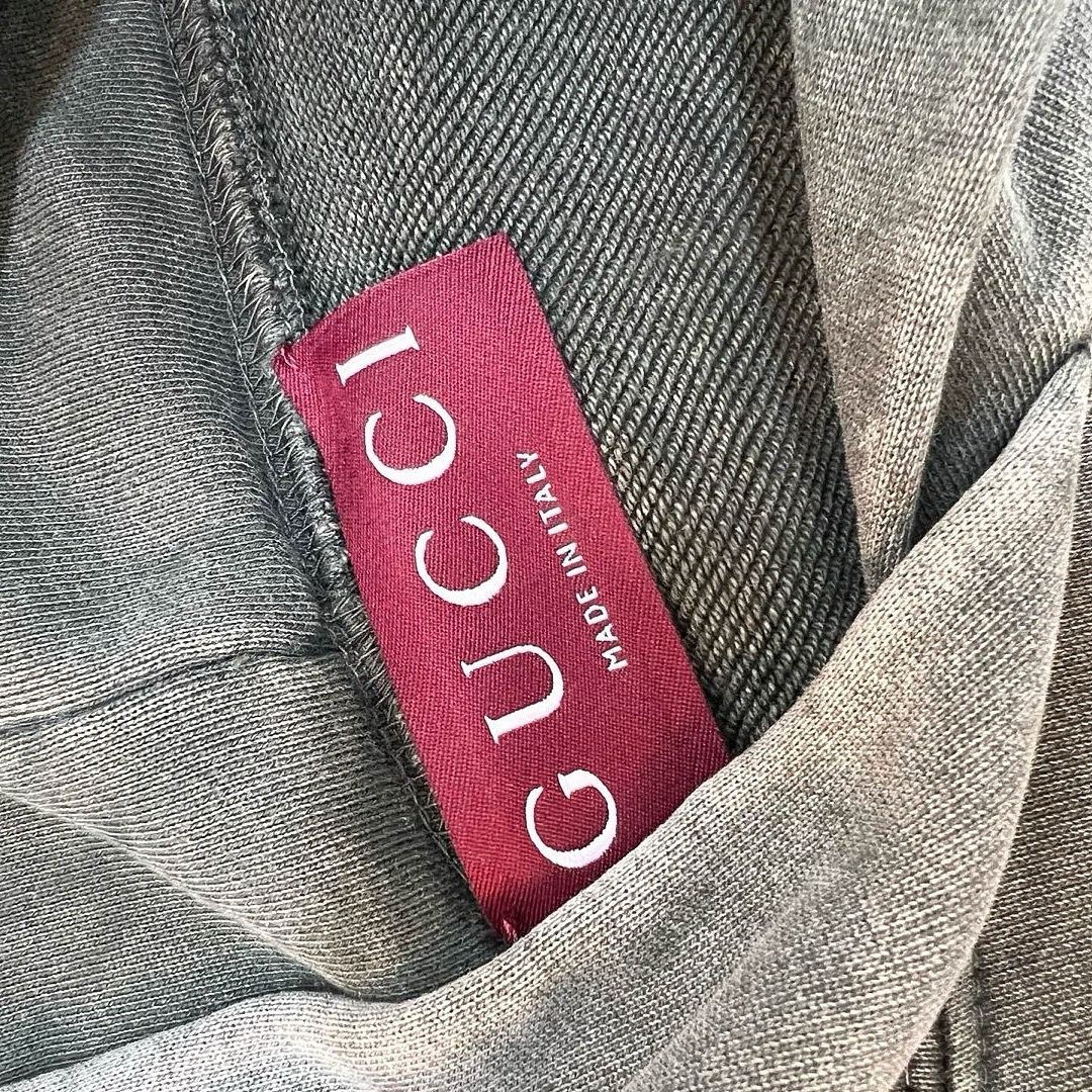 Gucci Gucci Embroidered Cotton Hoodie Size M Size M / US 6-8 / IT 42-44 - 3 Thumbnail