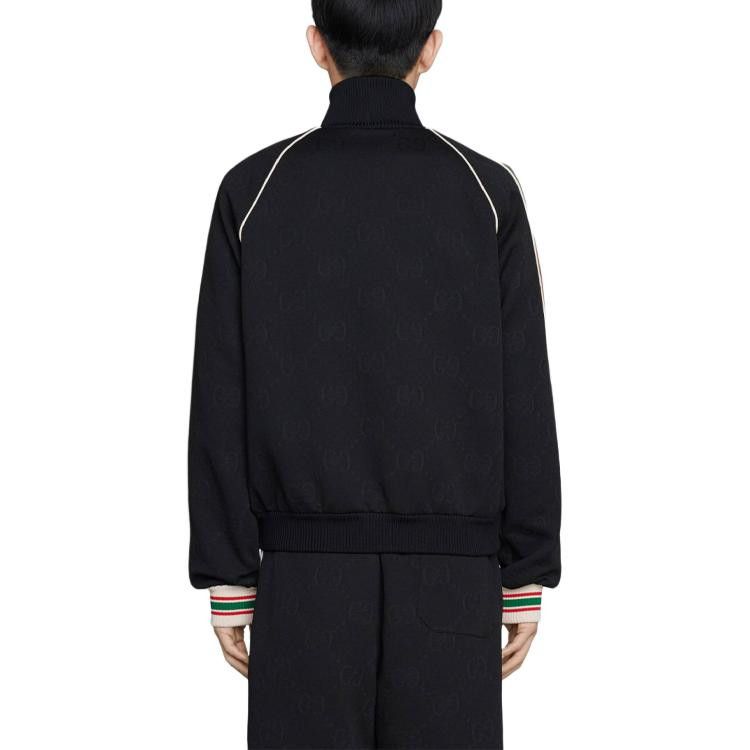 Gucci Gucci GG Jacquard Webbing Track Jacket Size M Size US M / EU 48-50 / 2 - 6 Thumbnail