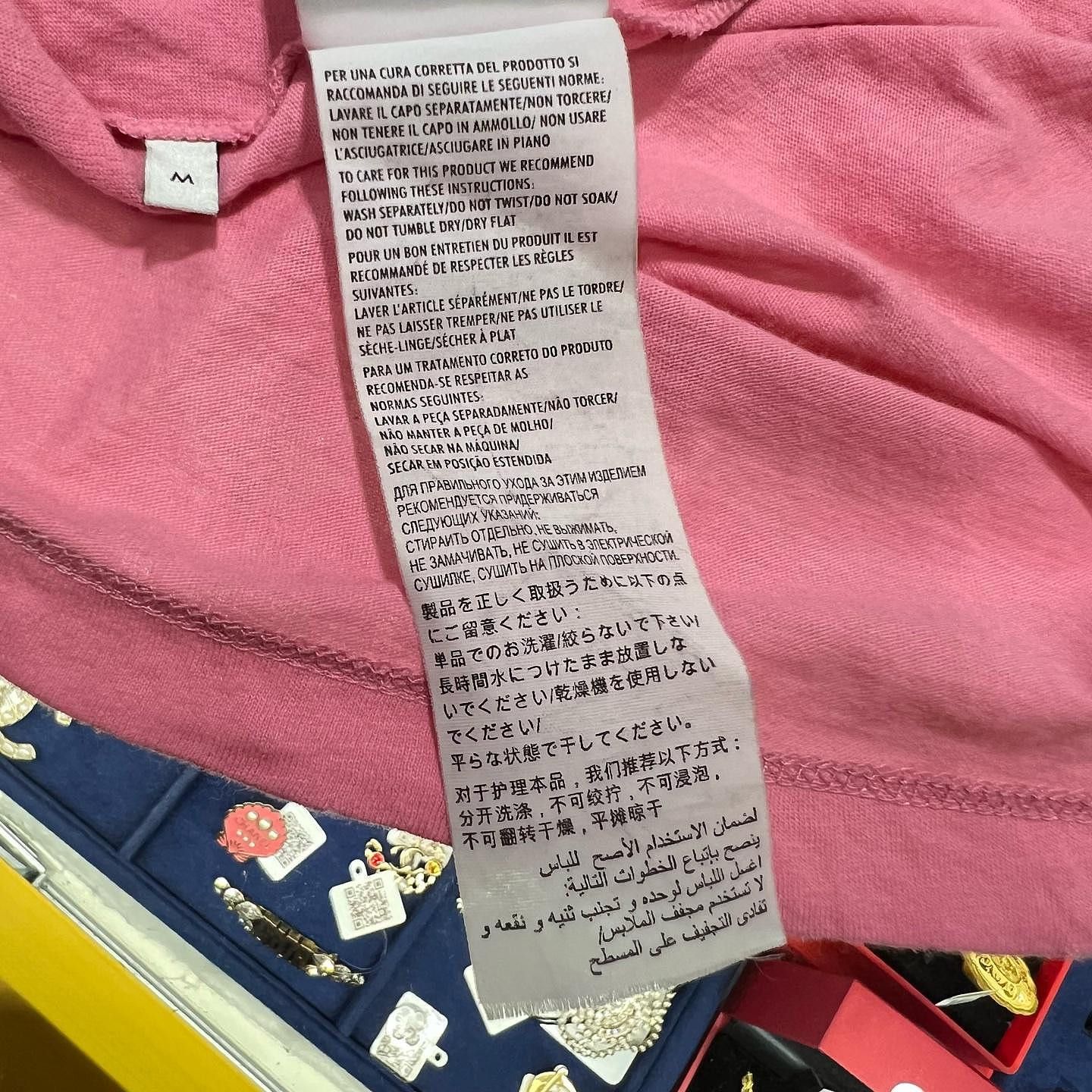 Gucci Gucci Pink Logo T-Shirt Size M Size M / US 6-8 / IT 42-44 - 5 Thumbnail