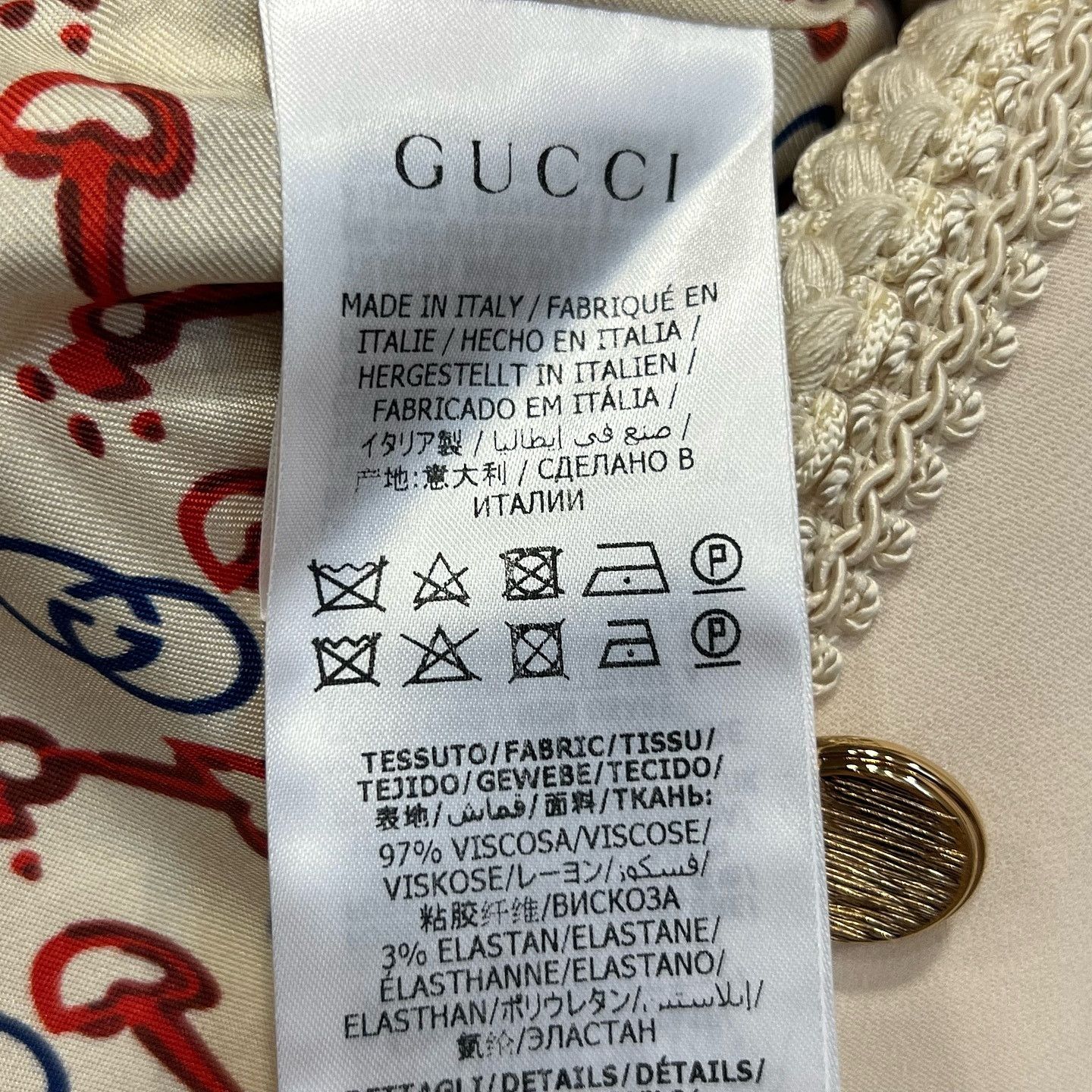 Gucci Gucci Braided Trim Blazer Size 36 Size XS / US 0-2 / IT 36-38 - 4 Thumbnail