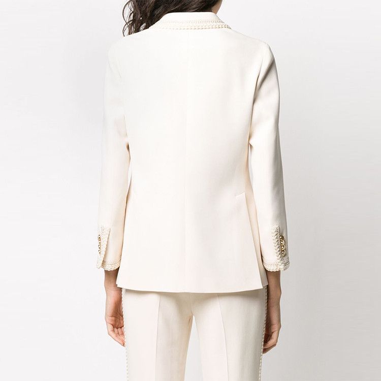 Gucci Gucci Braided Trim Blazer Size 36 Size XS / US 0-2 / IT 36-38 - 10 Thumbnail