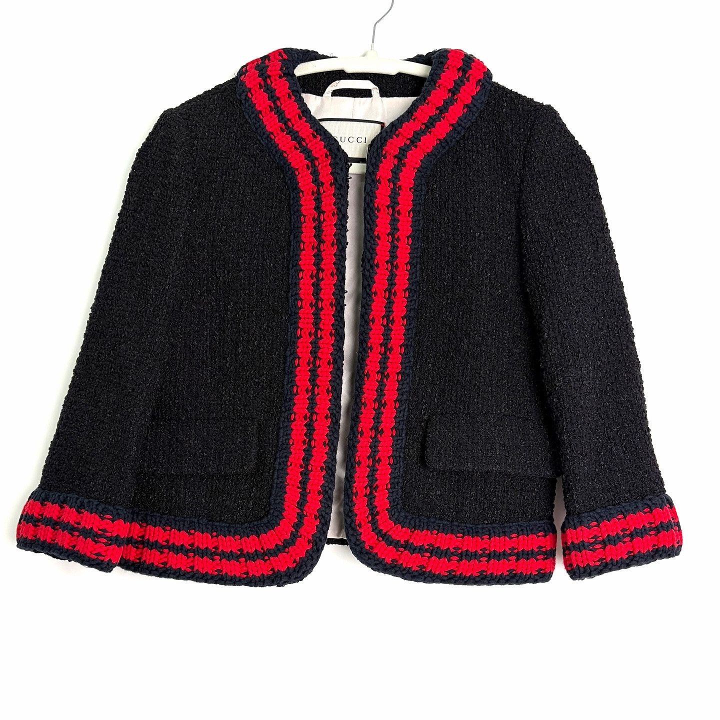 Gucci Gucci Contrast Stripe Cardigan Jacket Size 40 Size S / US 4 / IT 40 - 9 Thumbnail