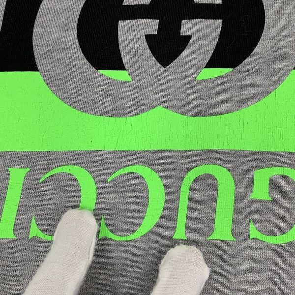 Gucci Gucci Neon Logo Print T-Shirt Size XXS Size US XXS / EU 40 - 10 Thumbnail