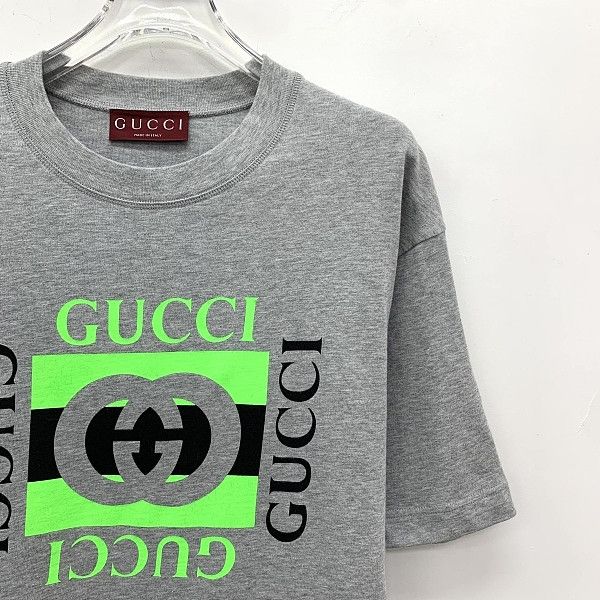 Gucci Gucci Neon Logo Print T-Shirt Size XXS Size US XXS / EU 40 - 6 Thumbnail