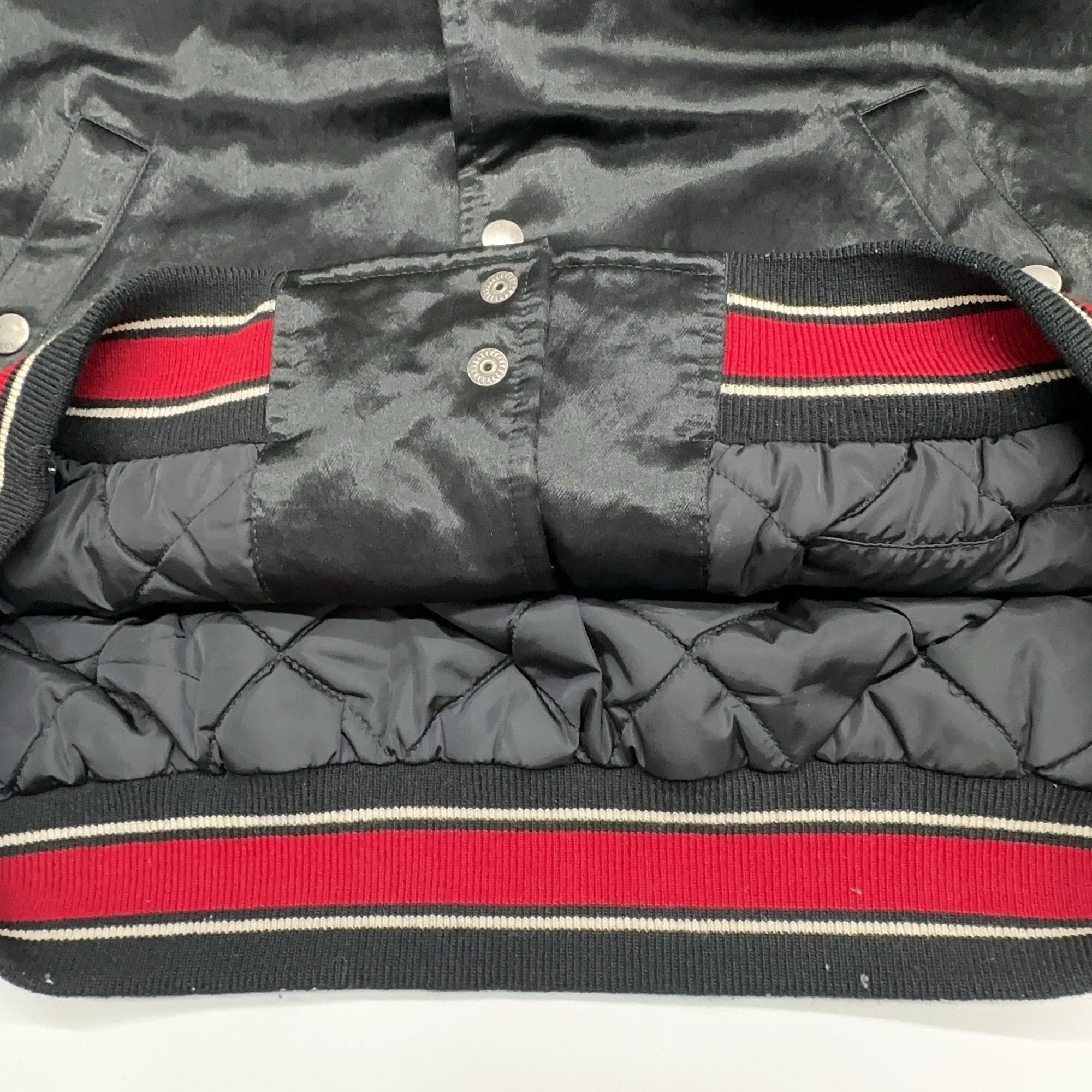 Gucci Gucci GG Lyre Patch Hooded Bomber Size 46 Size US S / EU 44-46 / 1 - 8 Thumbnail