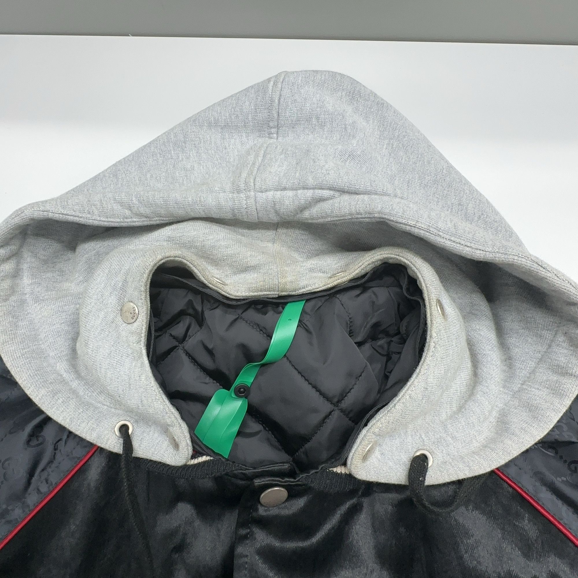 Gucci Gucci GG Lyre Patch Hooded Bomber Size 46 Size US S / EU 44-46 / 1 - 6 Thumbnail