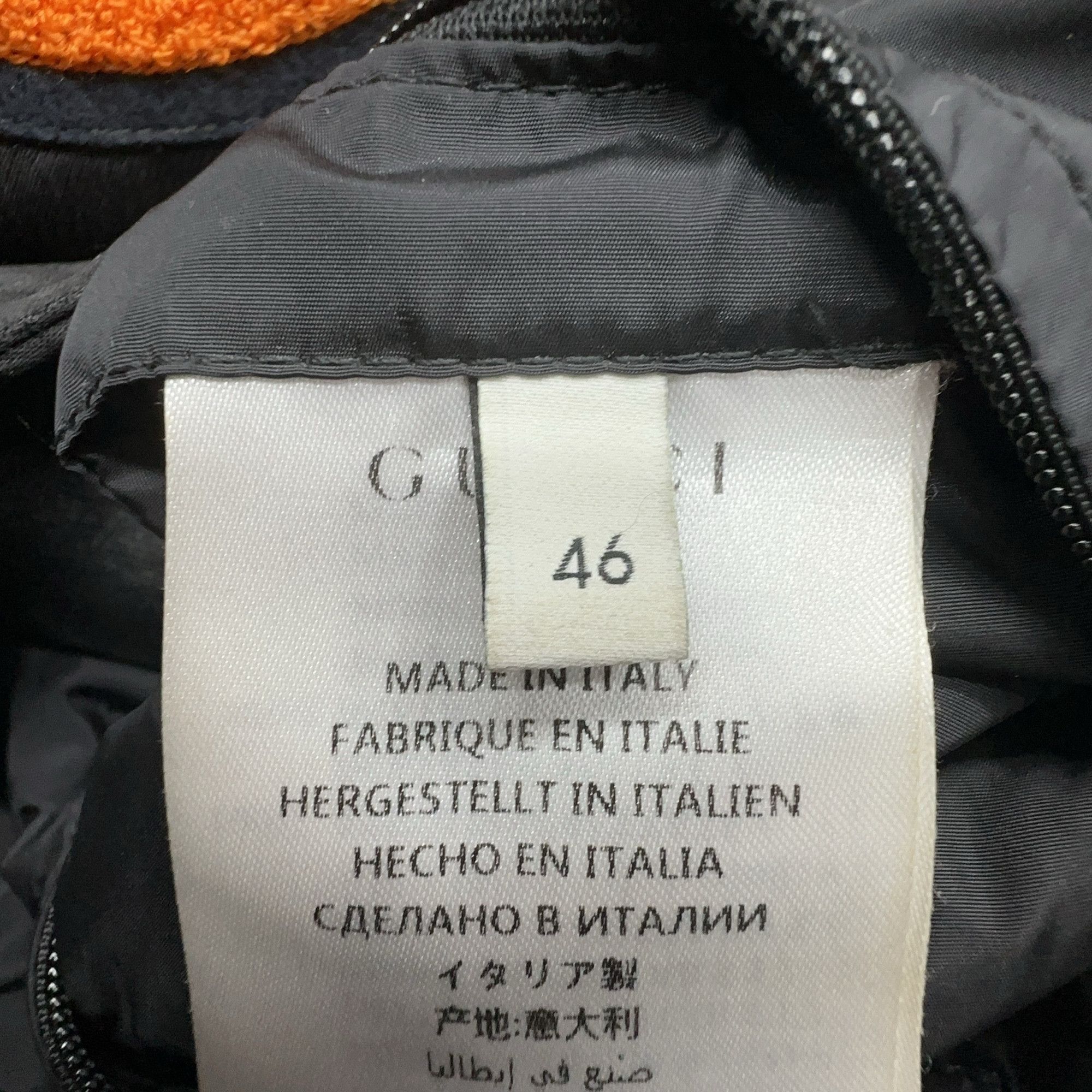 Gucci Gucci GG Lyre Patch Hooded Bomber Size 46 Size US S / EU 44-46 / 1 - 5 Thumbnail