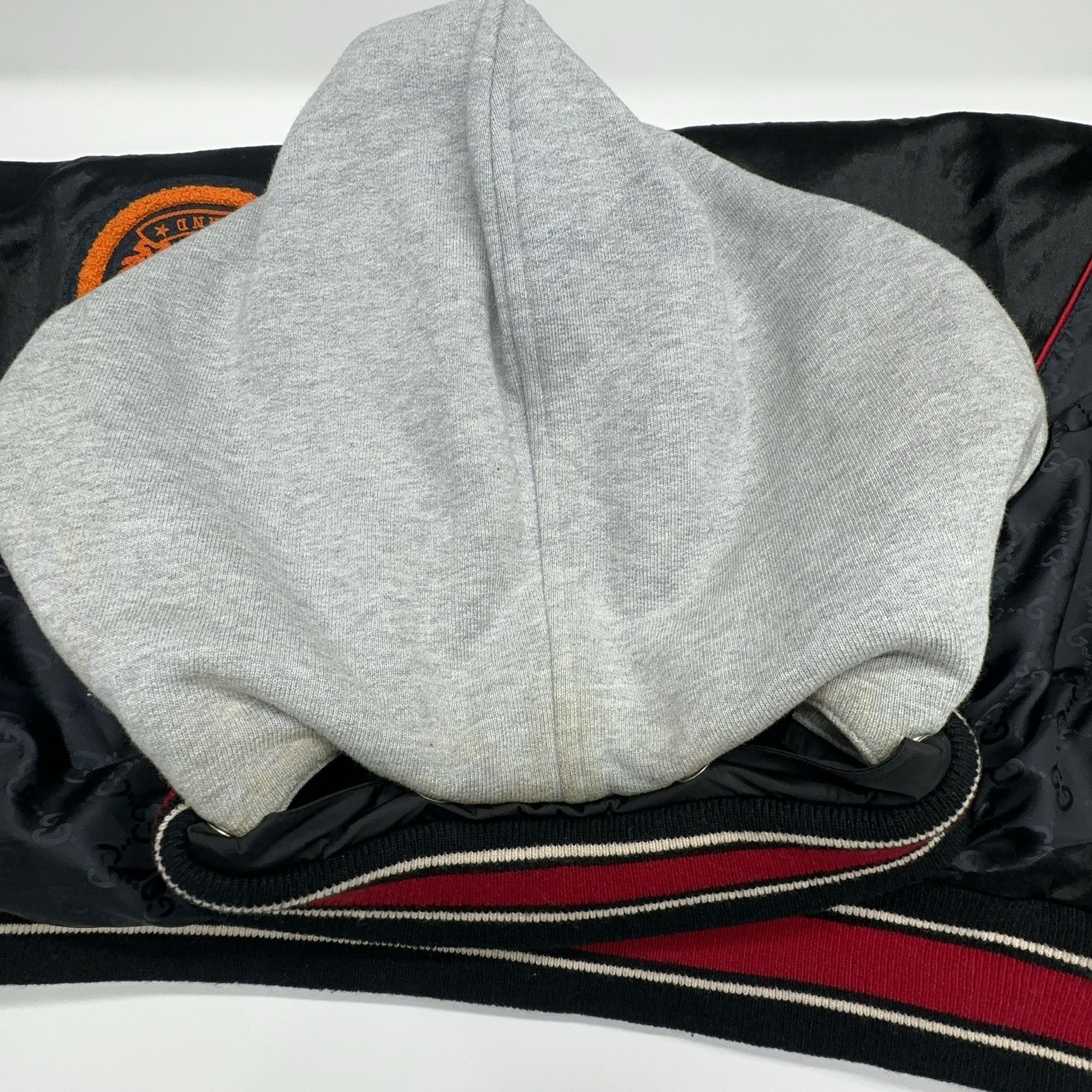 Gucci Gucci GG Lyre Patch Hooded Bomber Size 46 Size US S / EU 44-46 / 1 - 10 Thumbnail