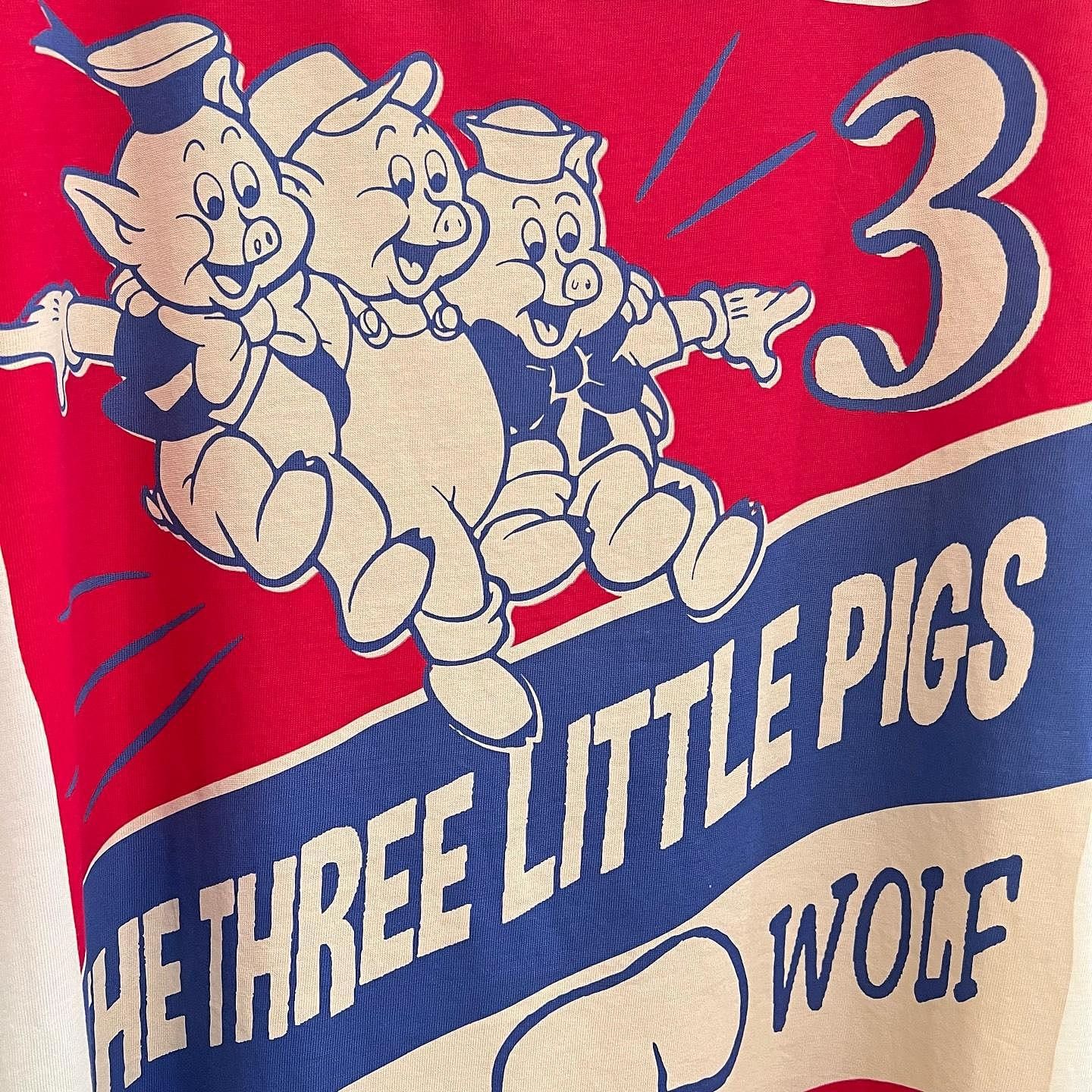 Gucci Gucci Three Little Pigs Graphic T-Shirt Size S Size US S / EU 44-46 / 1 - 7 Thumbnail
