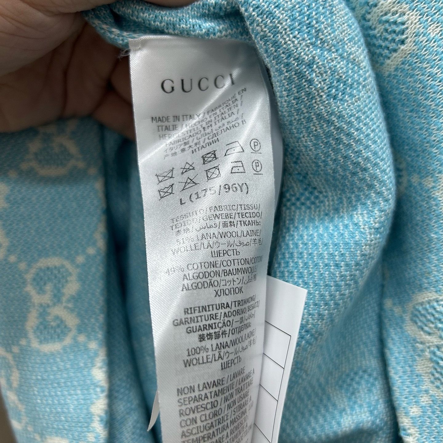 Gucci Gucci GG Logo Knit Short Sleeve Dress Size L Size L / US 10 / IT 46 - 4 Thumbnail