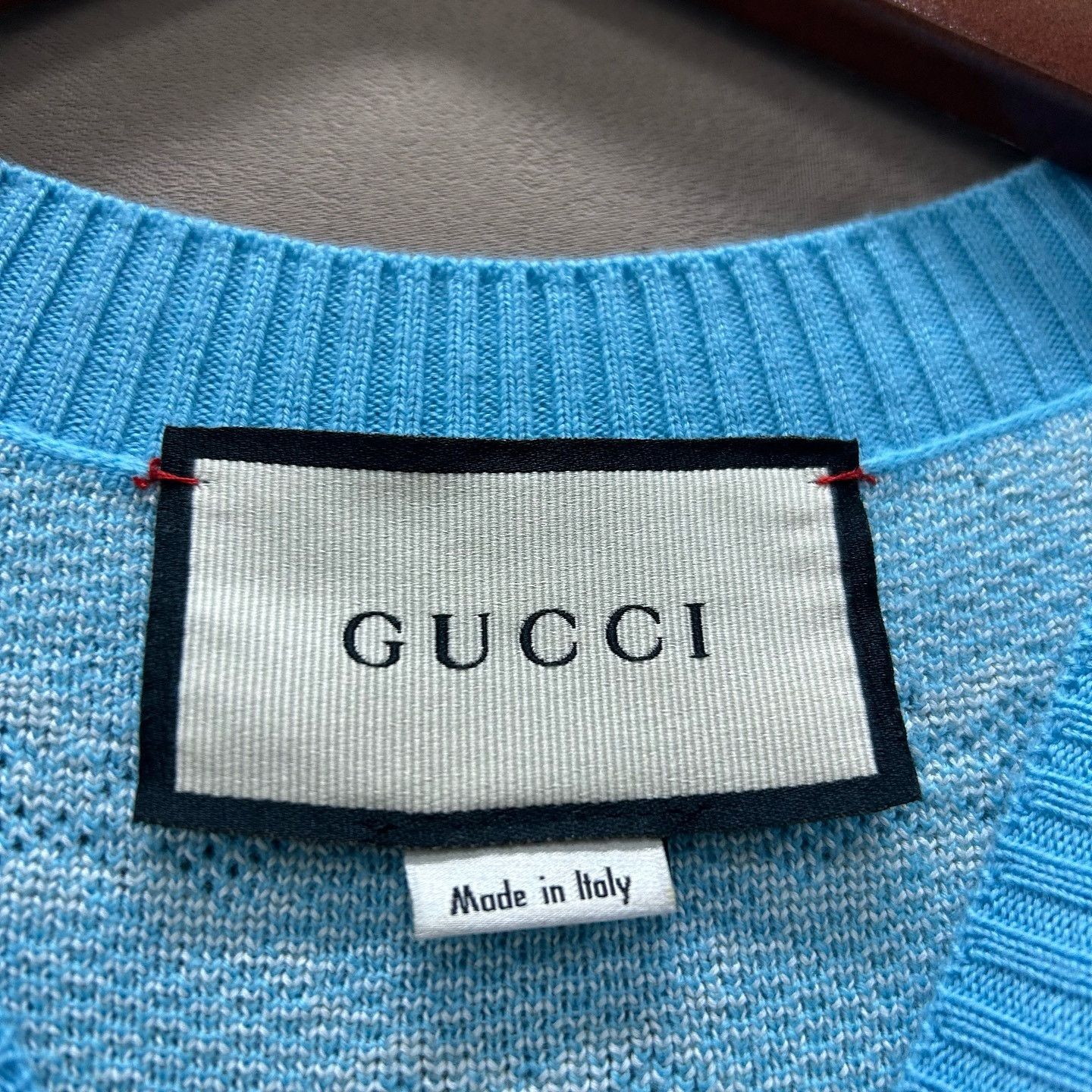 Gucci Gucci GG Logo Knit Short Sleeve Dress Size L Size L / US 10 / IT 46 - 3 Thumbnail