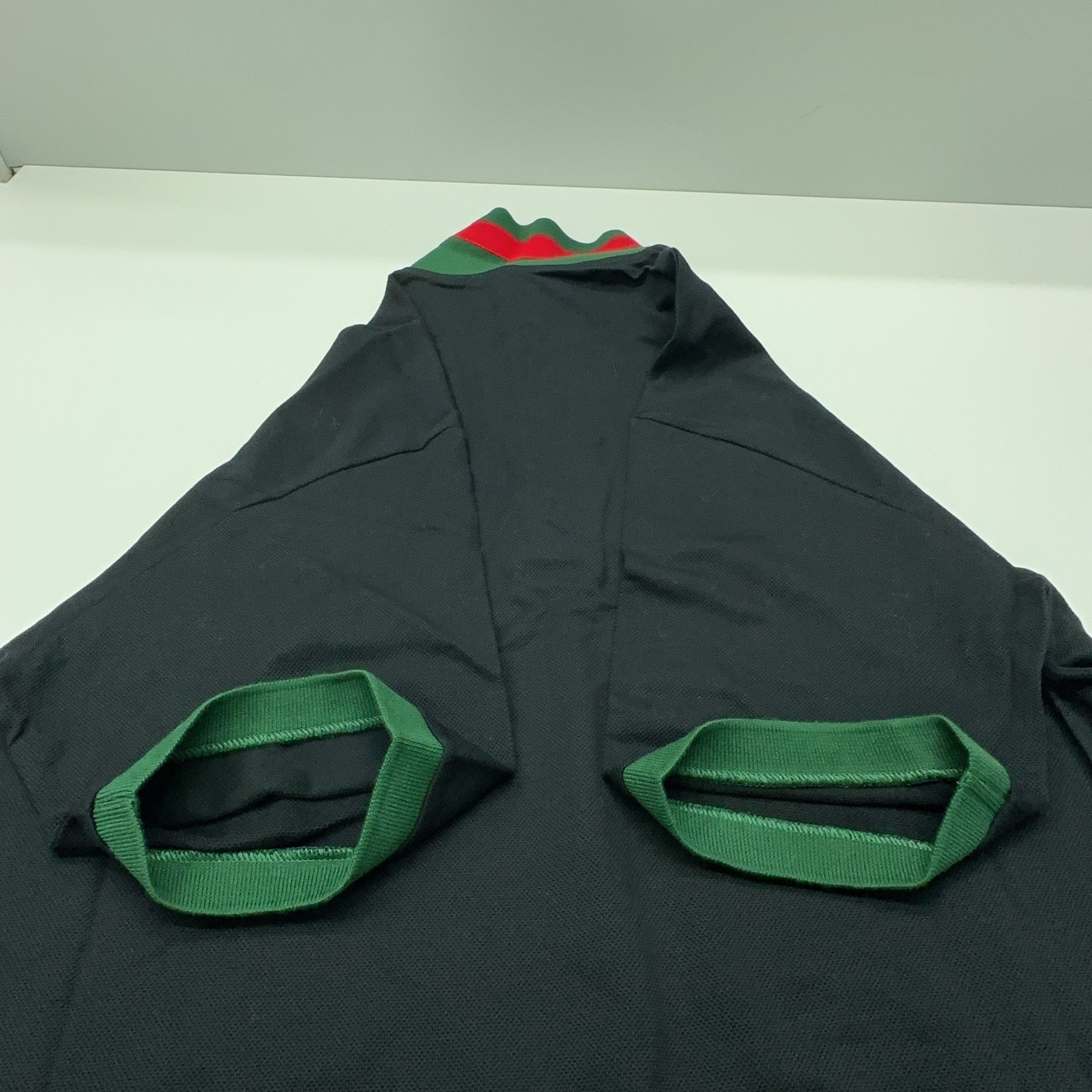 Gucci Gucci Web Trim Polo Shirt Size L Size US L / EU 52-54 / 3 - 10 Thumbnail