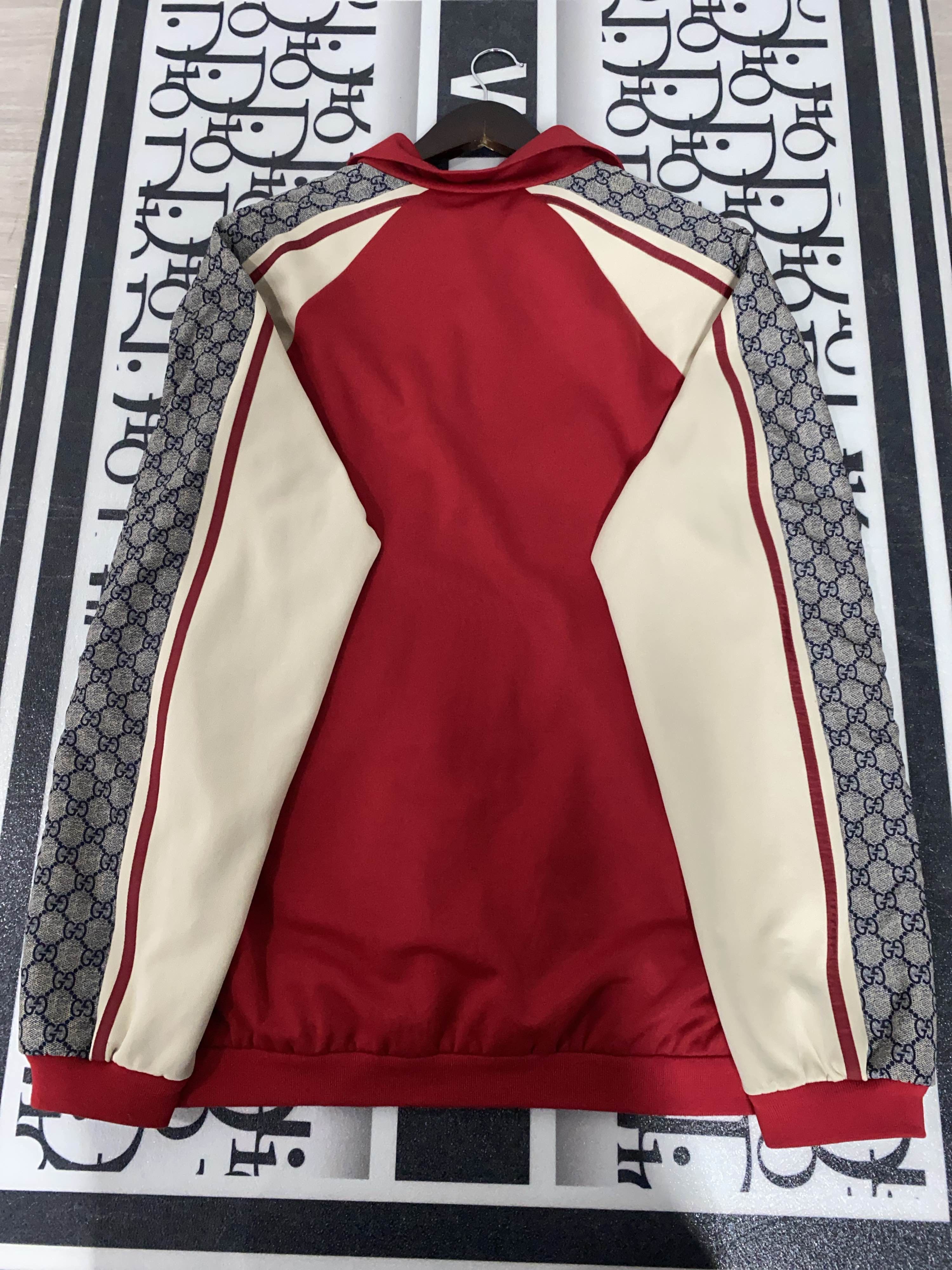 Gucci Gucci GG Logo Track Jacket Size L Size US L / EU 52-54 / 3 - 2 Thumbnail