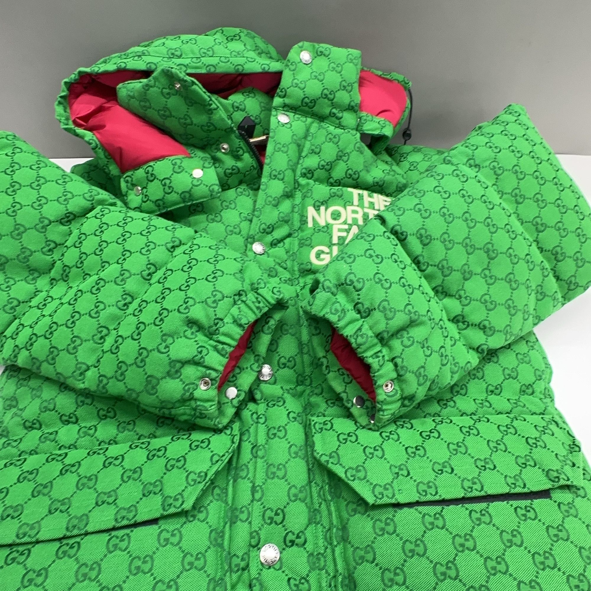 Gucci Gucci x The North Face GG Logo Down Jacket Size M Size US M / EU 48-50 / 2 - 9 Thumbnail