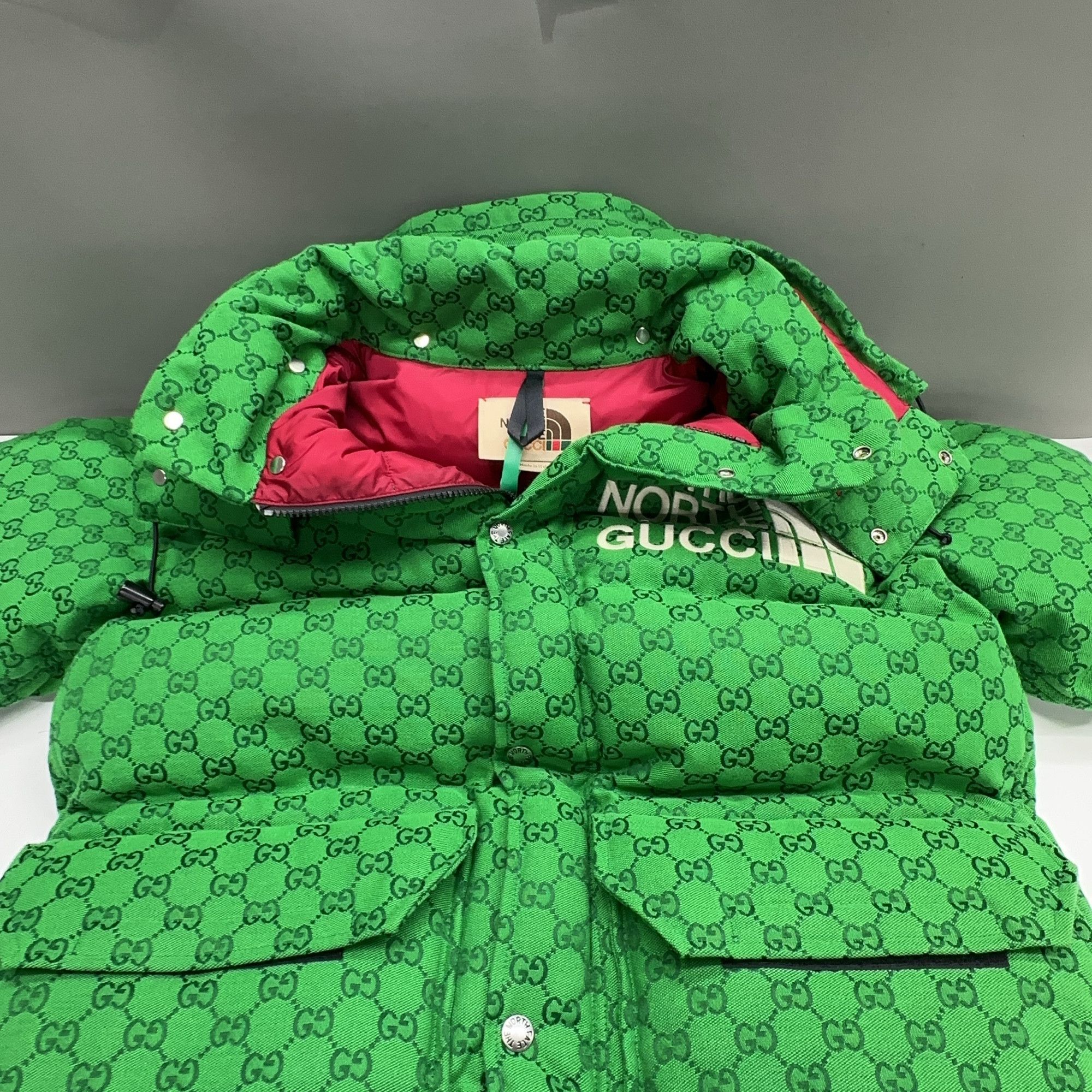 Gucci Gucci x The North Face GG Logo Down Jacket Size M Size US M / EU 48-50 / 2 - 7 Thumbnail