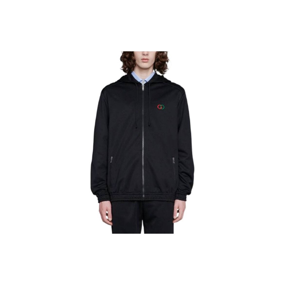 Gucci Gucci Interlocking G Zip Hoodie Size L Size US L / EU 52-54 / 3 - 7 Thumbnail
