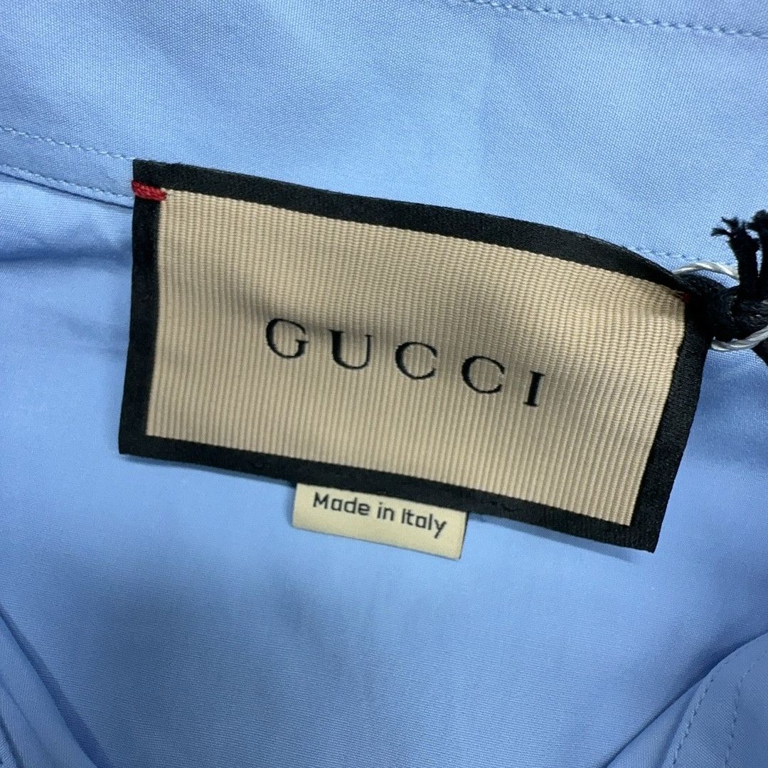 Gucci Gucci Detachable Sleeve Cotton Shirt Size S Size US S / EU 44-46 / 1 - 4 Thumbnail
