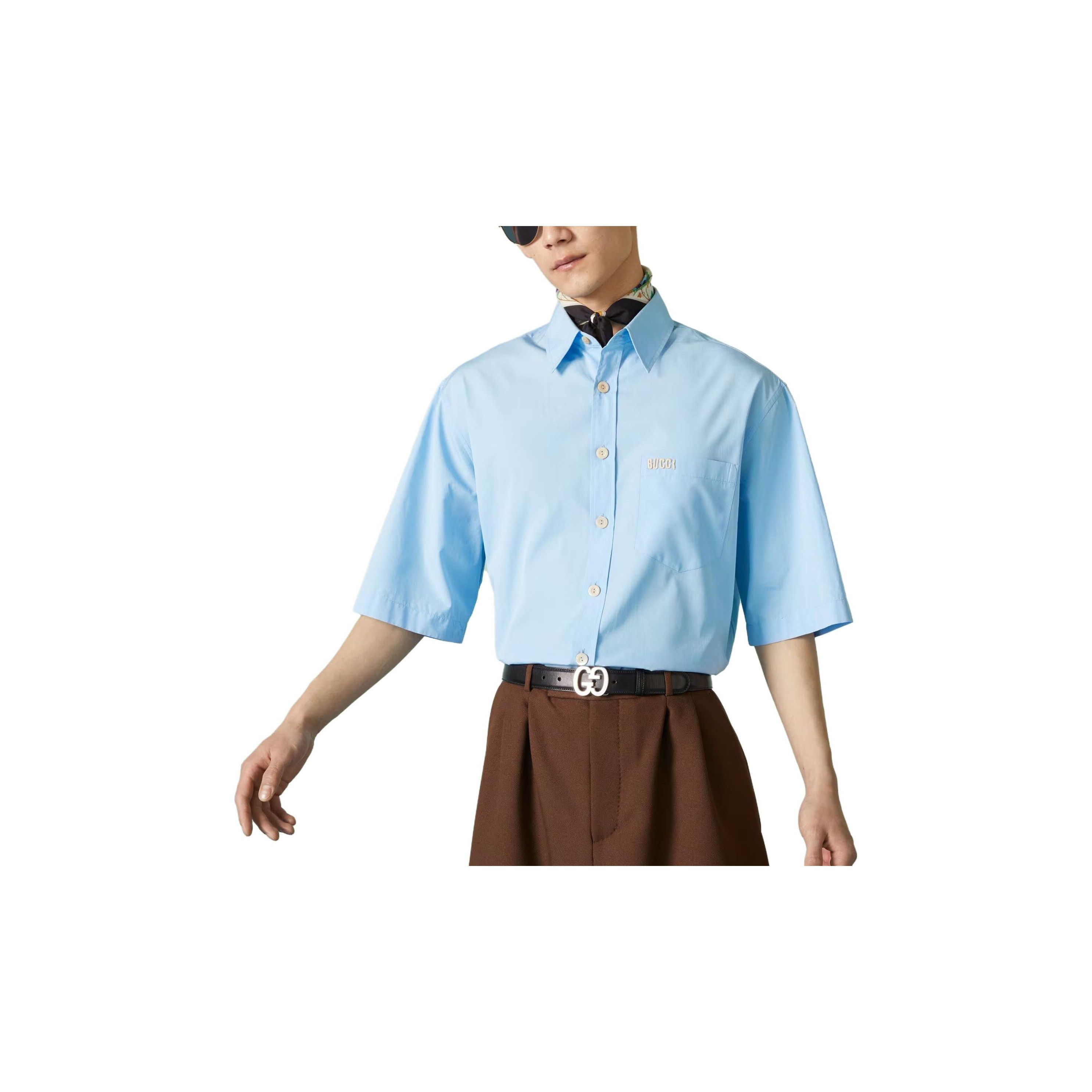 Gucci Gucci Detachable Sleeve Cotton Shirt Size S Size US S / EU 44-46 / 1 - 8 Thumbnail