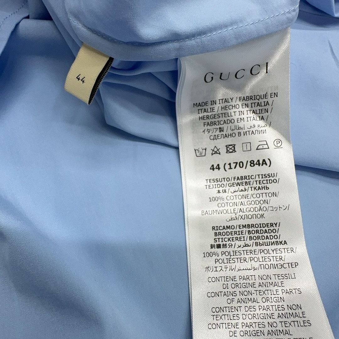 Gucci Gucci Detachable Sleeve Cotton Shirt Size S Size US S / EU 44-46 / 1 - 5 Thumbnail