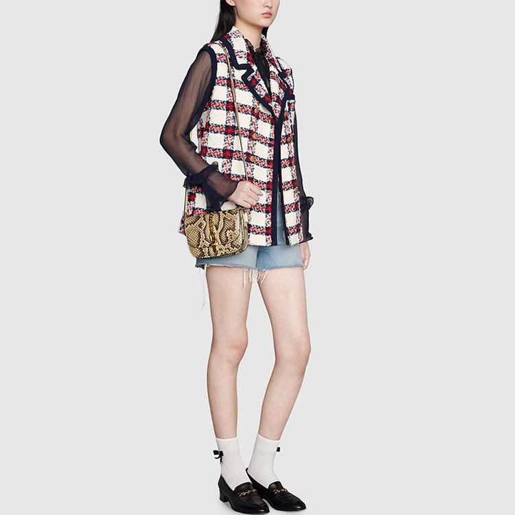 Gucci Gucci Plaid Tweed Vest Size 40 Size S / US 4 / IT 40 - 8 Thumbnail
