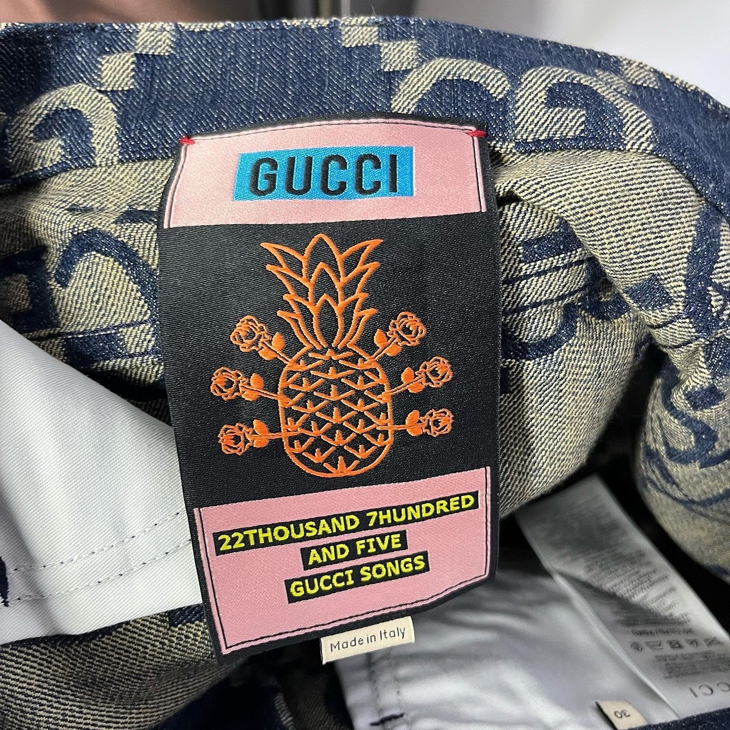 Gucci Gucci GG Monogram Denim Shorts Size 30 Size US 30 / EU 46 - 3 Thumbnail