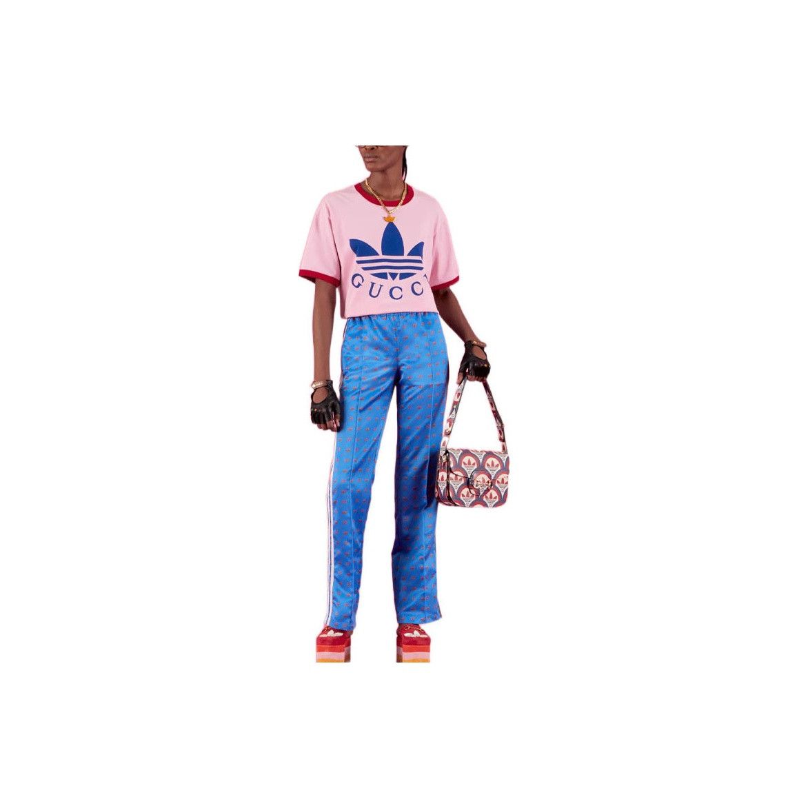 Gucci Gucci x Adidas Logo T-Shirt Size XS Size XS / US 0-2 / IT 36-38 - 7 Thumbnail