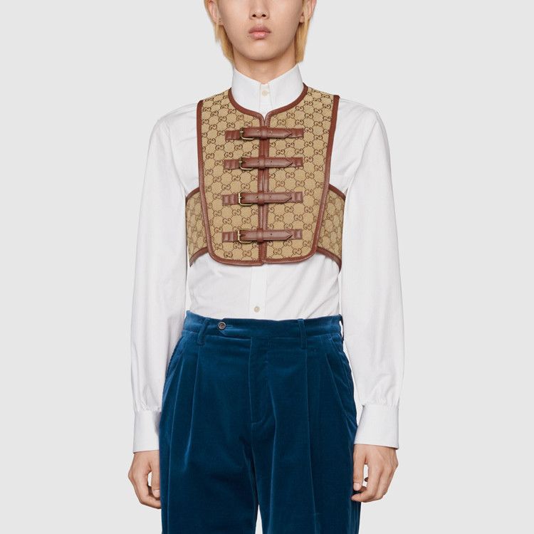 Gucci Gucci GG Logo Buckle Vest Size 48 Size US M / EU 48-50 / 2 - 8 Thumbnail