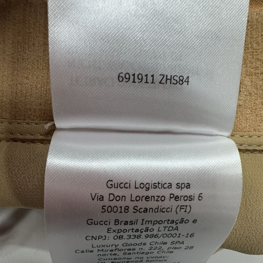 Gucci Gucci Logo Trim Midi Skirt Beige Size 44 Size 30" / US 8 / IT 44 - 6 Thumbnail