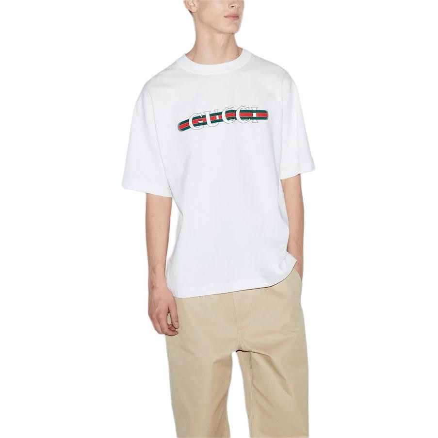 Gucci Gucci Logo Graphic T-Shirt Size S Size US S / EU 44-46 / 1 - 12 Thumbnail