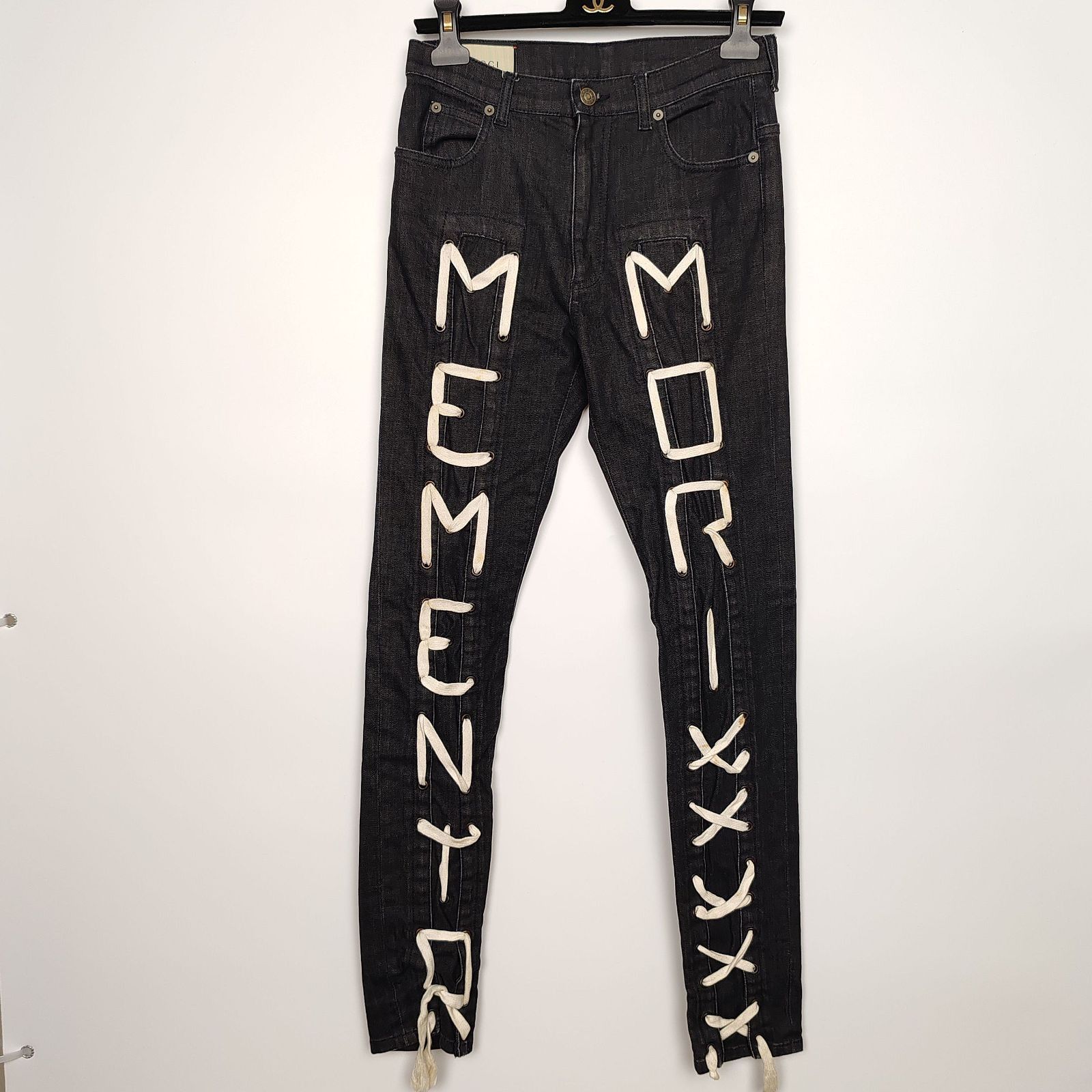 Gucci Gucci Memento Mori Lace-up Jeans Size 30 Size 30" / US 8 / IT 44 - 8 Thumbnail