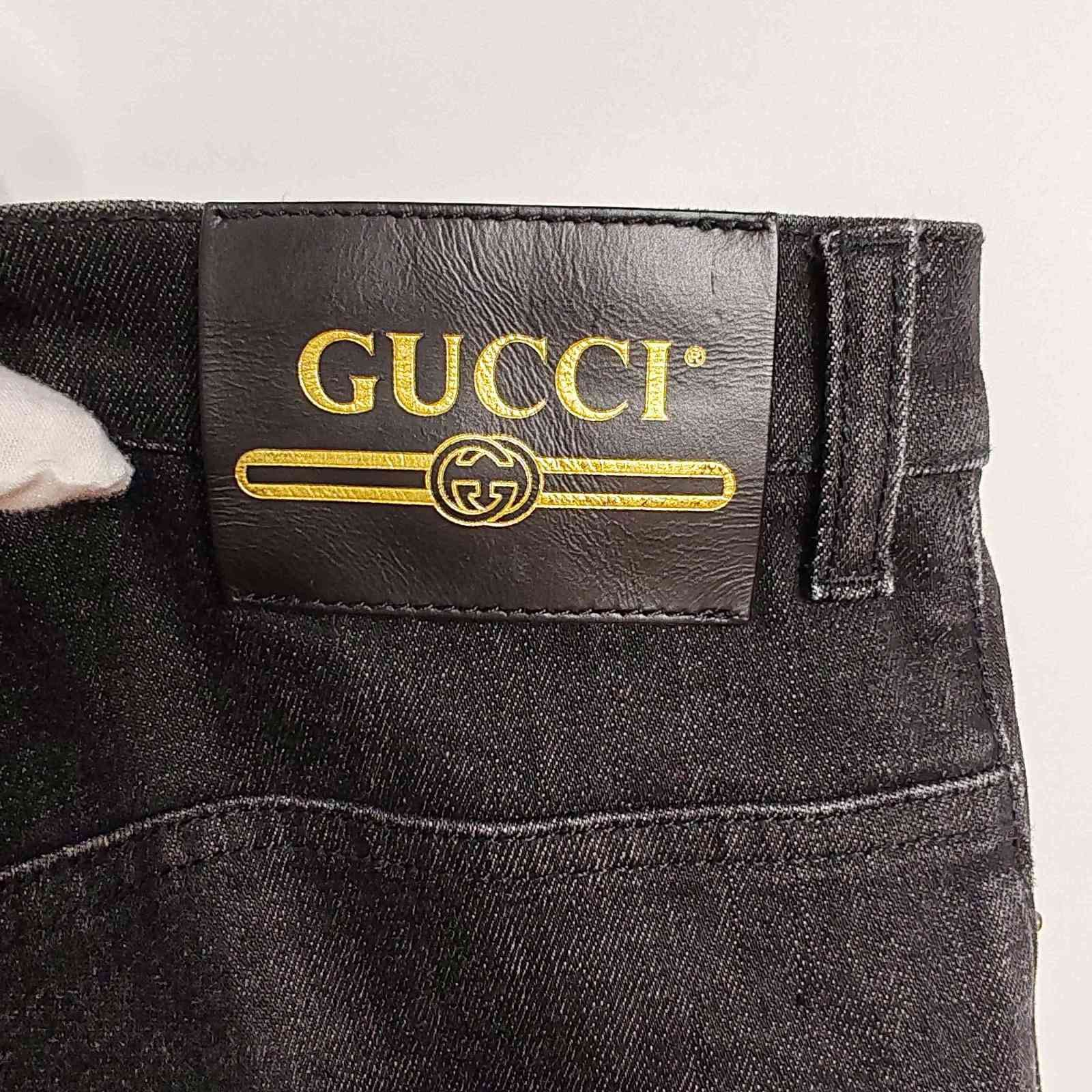 Gucci Gucci Memento Mori Lace-up Jeans Size 30 Size 30" / US 8 / IT 44 - 6 Thumbnail