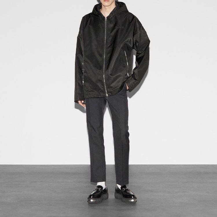 Gucci Gucci Logo Embroidery Zip Hoodie Jacket US S Size US S / EU 44-46 / 1 - 8 Thumbnail