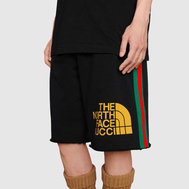 Gucci × The North Face The North Face x Gucci Logo Shorts Black Size 28 Size US 28 / EU 44 - 9 Thumbnail