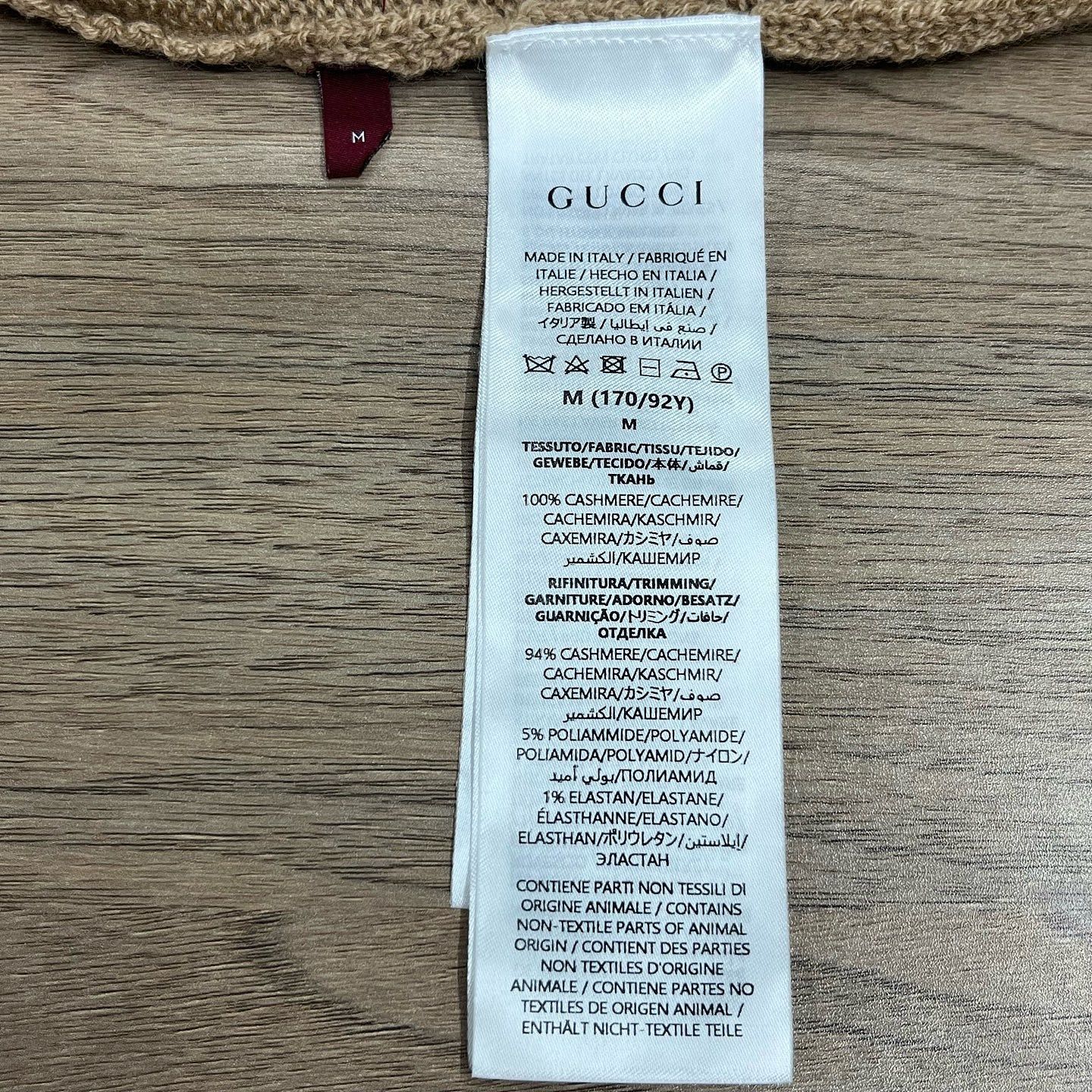 Gucci Gucci Web Trim Cashmere Cardigan Size M Size M / US 6-8 / IT 42-44 - 4 Thumbnail