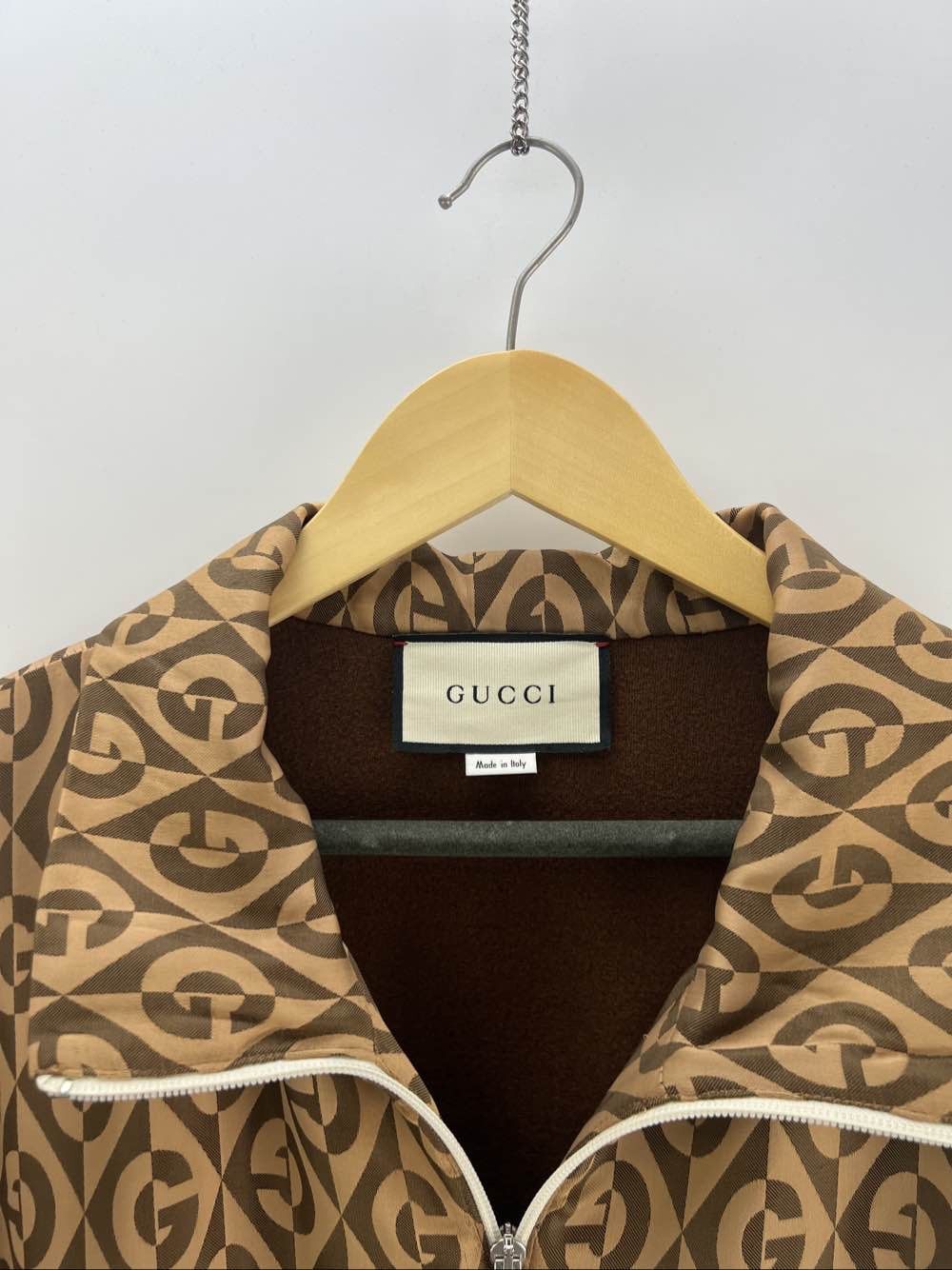 Gucci Gucci Monogram Velour Track Jacket Size XL Size US XL / EU 56 / 4 - 3 Thumbnail