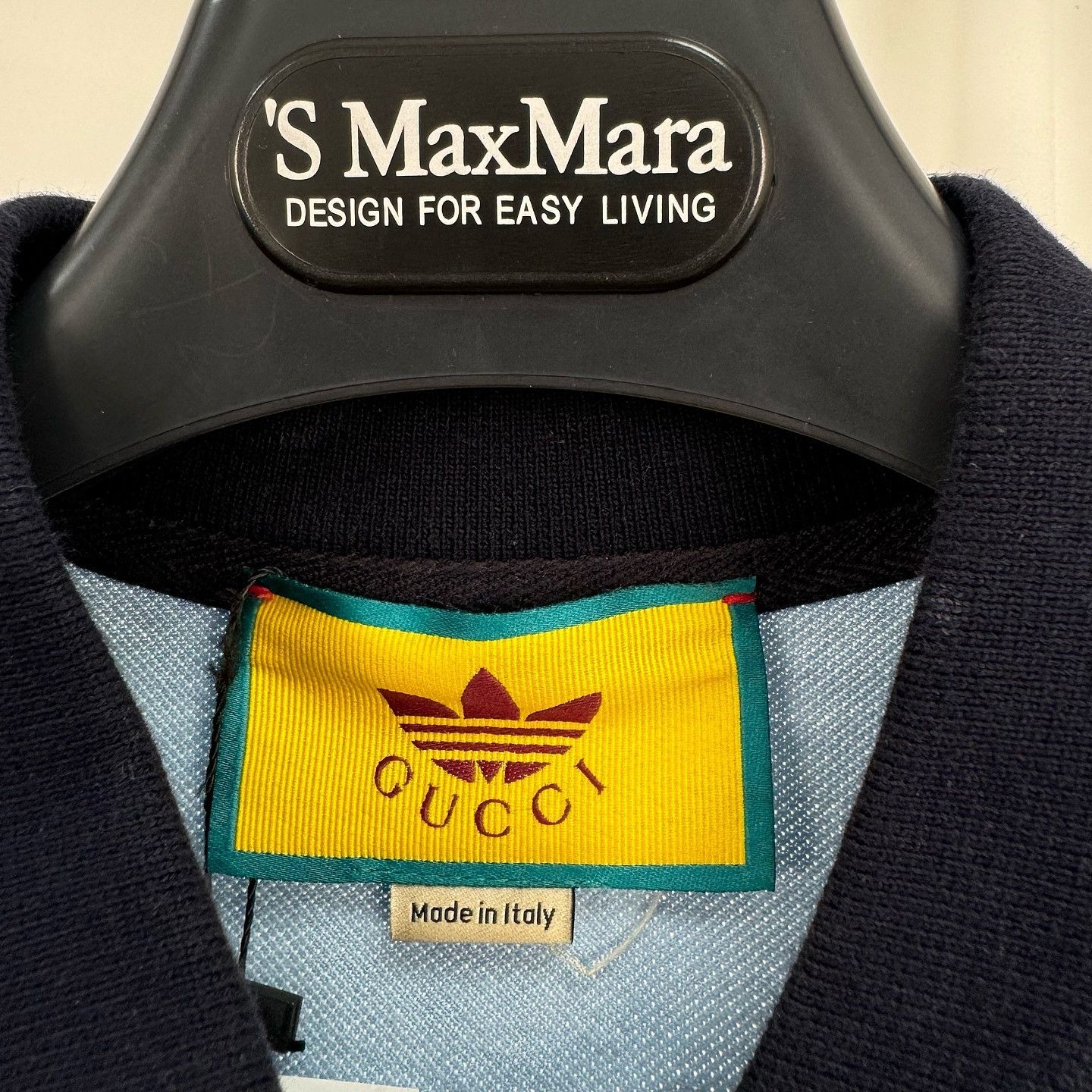 Gucci Gucci x Adidas Trefoil Logo Polo Shirt XXL Size US XXL / EU 58 / 5 - 3 Thumbnail