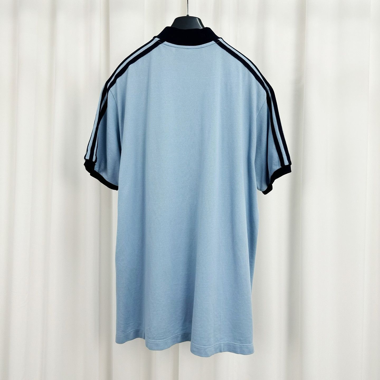 Gucci Gucci x Adidas Trefoil Logo Polo Shirt XXL Size US XXL / EU 58 / 5 - 2 Thumbnail