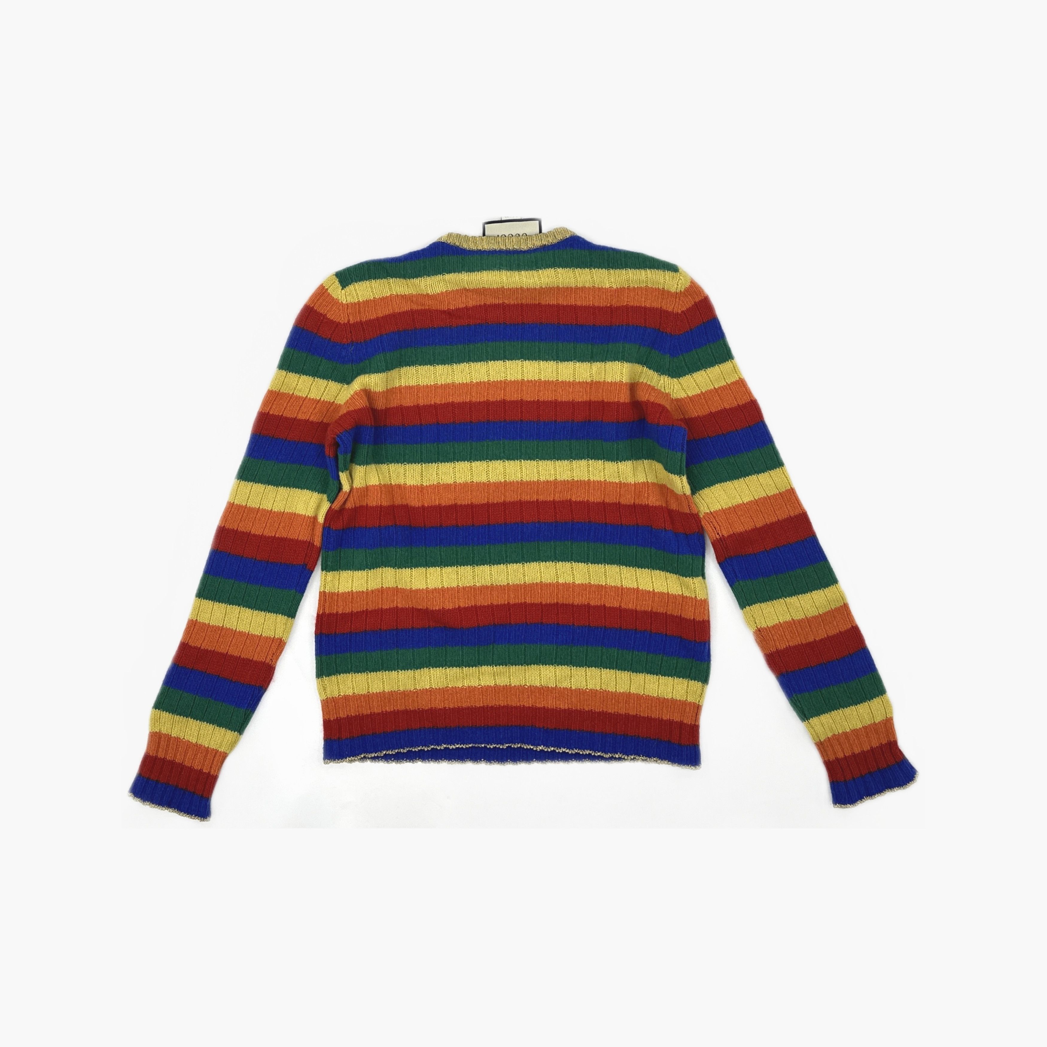 Gucci Gucci Striped Teddy Bear Sweater Size S Size US S / EU 44-46 / 1 - 2 Thumbnail