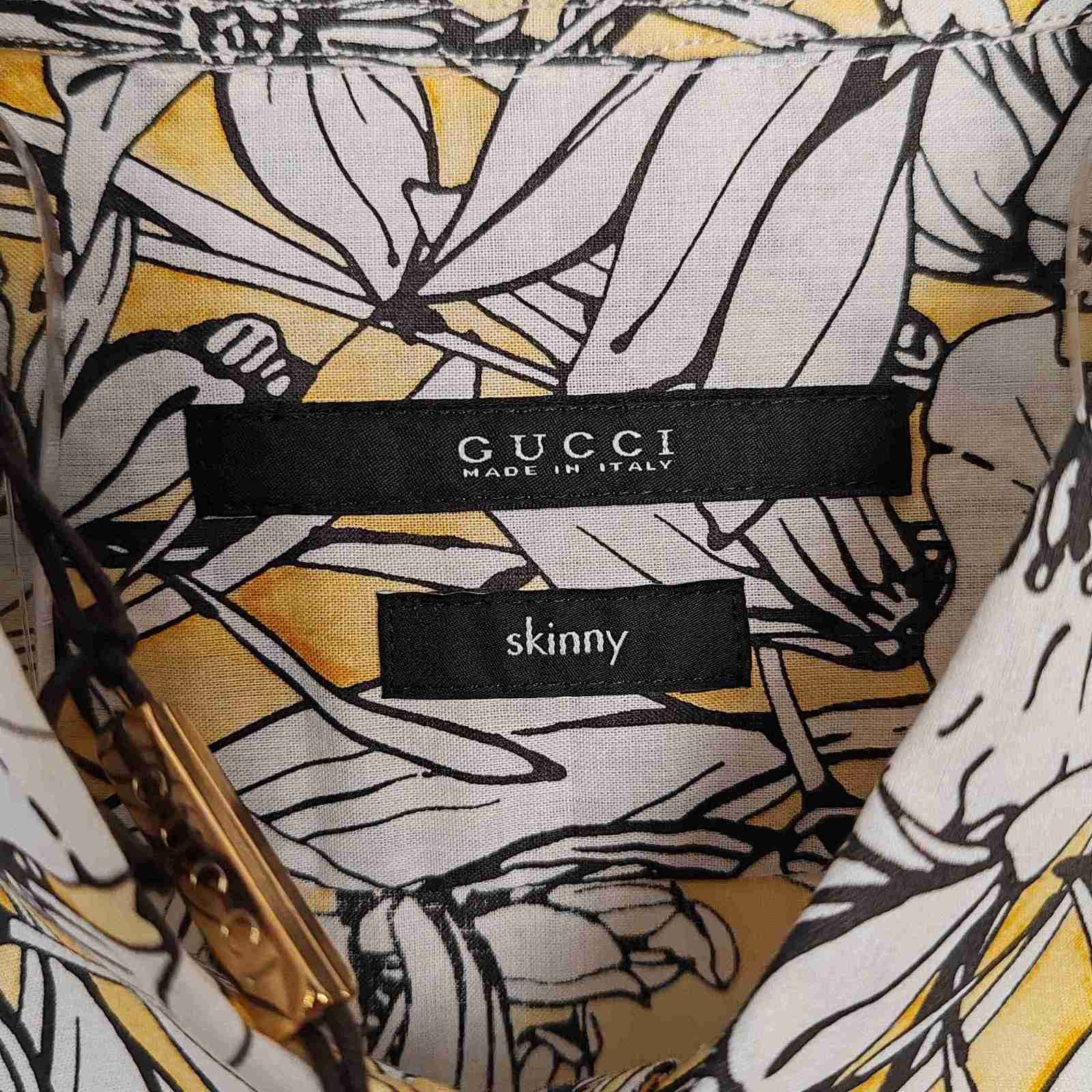 Gucci Gucci Floral Print Button Up Shirt Size M Size US M / EU 48-50 / 2 - 3 Thumbnail