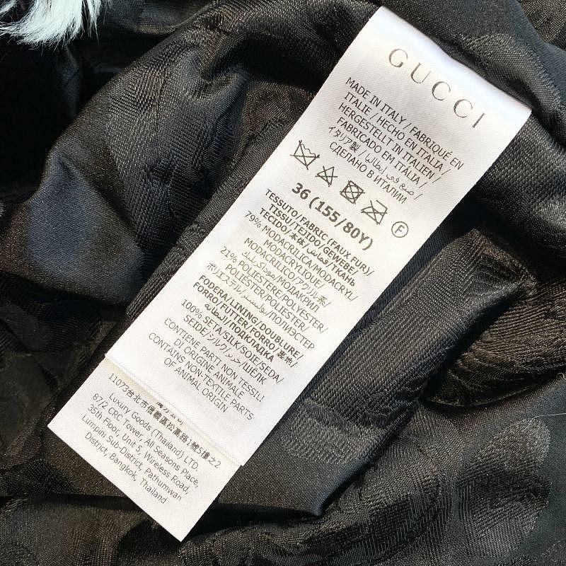 Gucci Gucci Zebra Print Faux Fur Coat Size 36 Size XS / US 0-2 / IT 36-38 - 4 Thumbnail