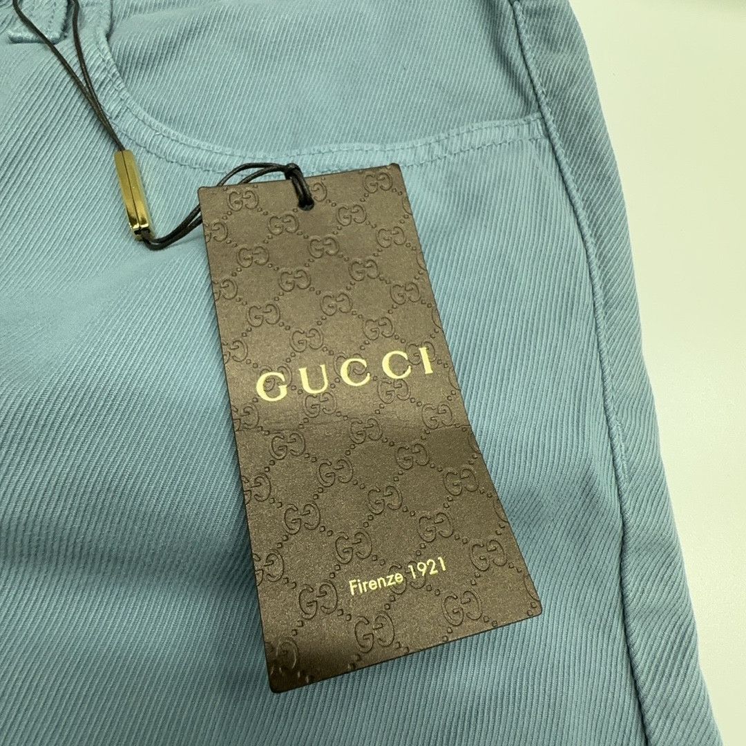 Gucci Gucci Cotton Jeans Blue Size 30 Size US 30 / EU 46 - 3 Thumbnail