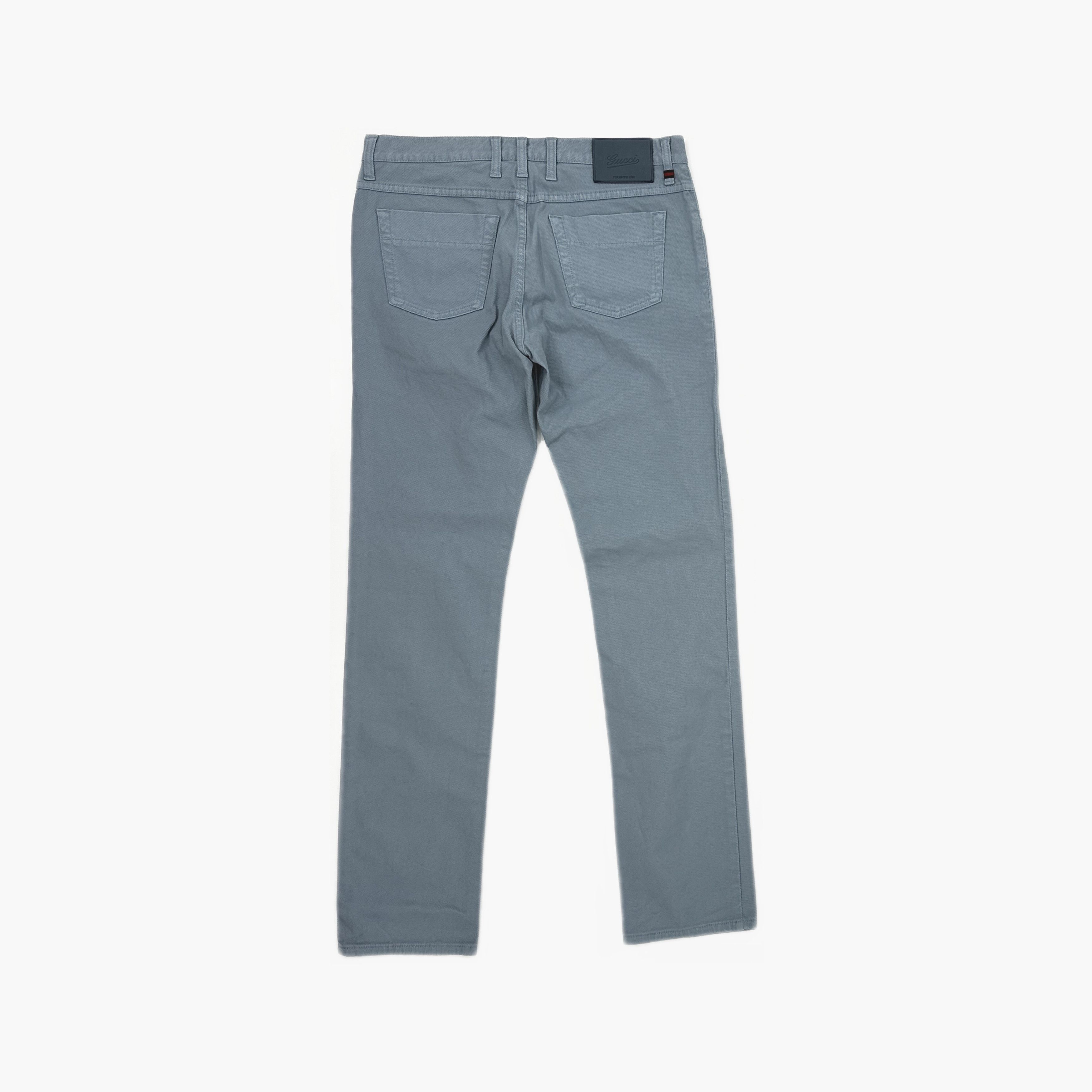 Gucci Gucci Cotton Jeans Blue Size 30 Size US 30 / EU 46 - 2 Thumbnail