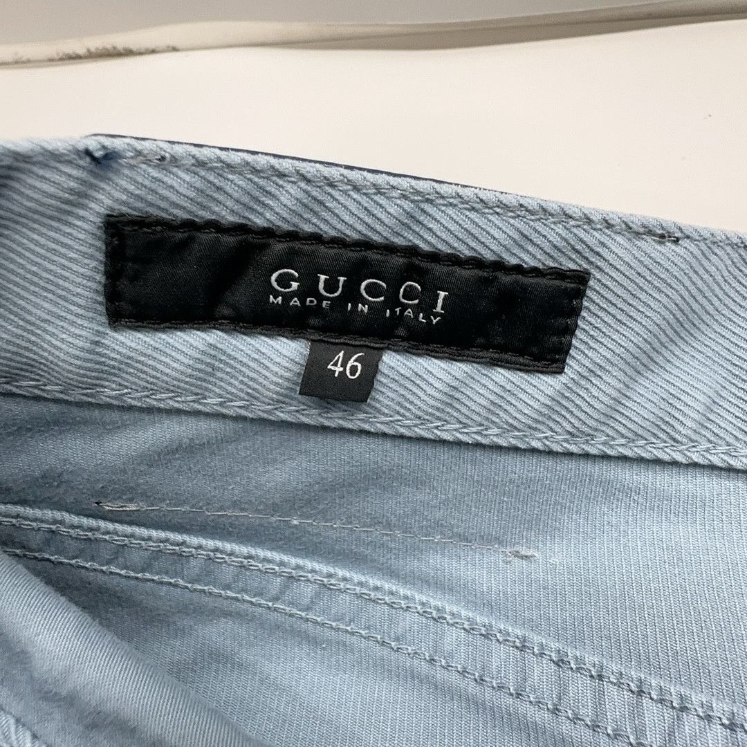 Gucci Gucci Cotton Jeans Blue Size 30 Size US 30 / EU 46 - 4 Thumbnail