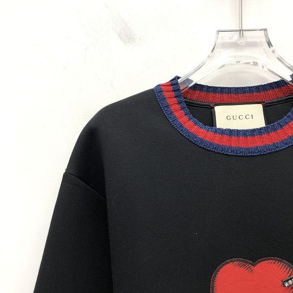 Gucci Gucci Heart Arrow Sweatshirt Size XXS Size US XXS / EU 40 - 8 Thumbnail