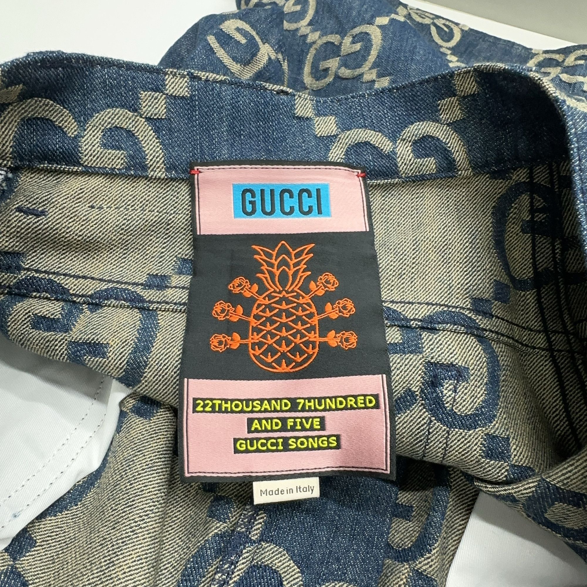 Gucci Gucci GG Monogram Denim Shorts US 35 Size US 35 - 5 Thumbnail